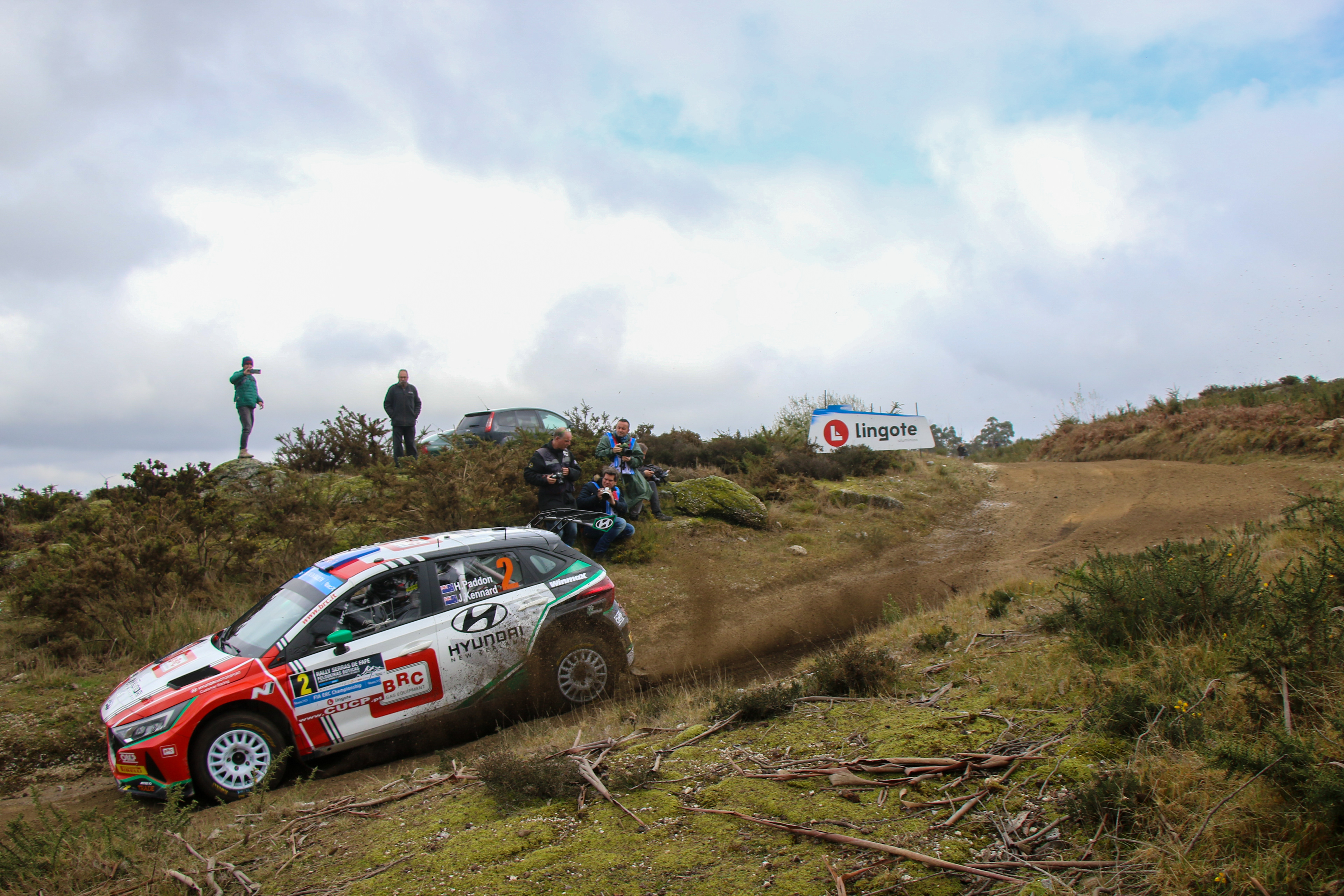 2 - Hayden Paddon (NZL) / Jonh Kennard (NZL) - BRC Racing Team - Hyundai I20N - ERC Portugal 2023, March 10 2023, Fafe Portugal - Photo Edu Almeida / Zoommotorsport 