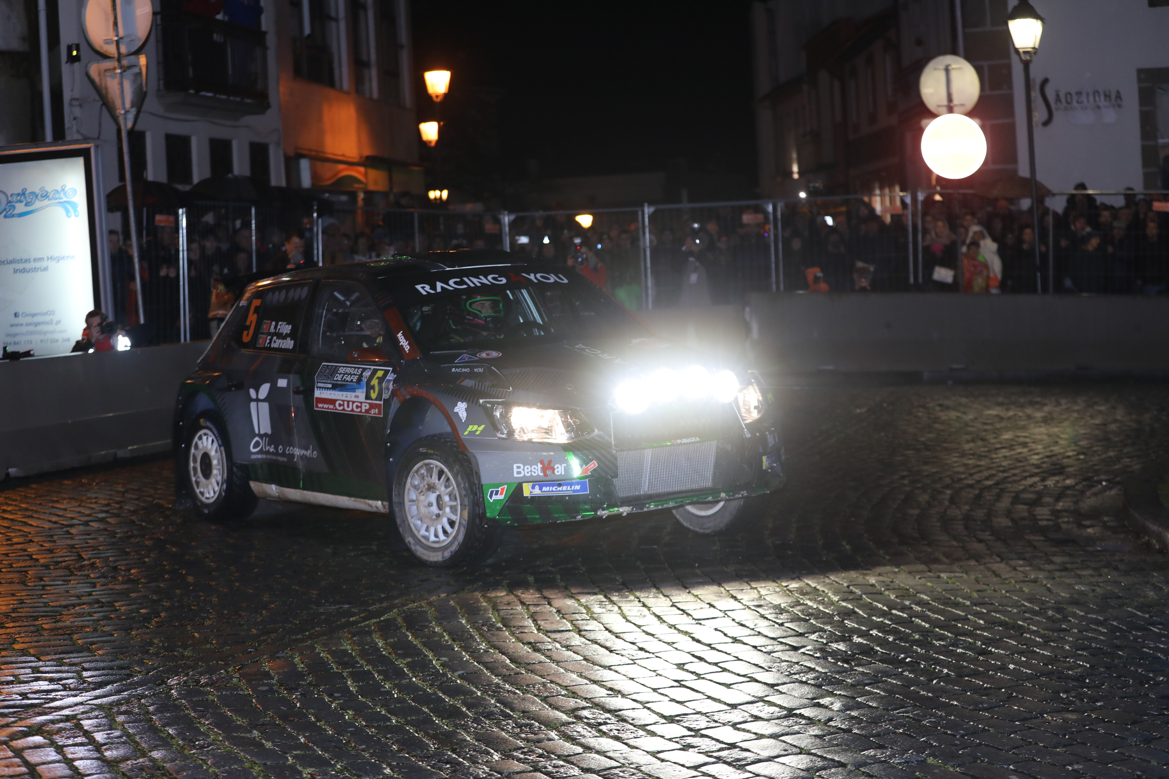 5 - Ricardo Filipe (PRT) / Filipe Carvalho (PRT) - Racing4you - Skoda Fabia R5 - Rally Serras de Fafe e Felgueiras 2024, February 23 2024, Fafe Portugal - Photo Edu Almeida / Zoom Motorsport