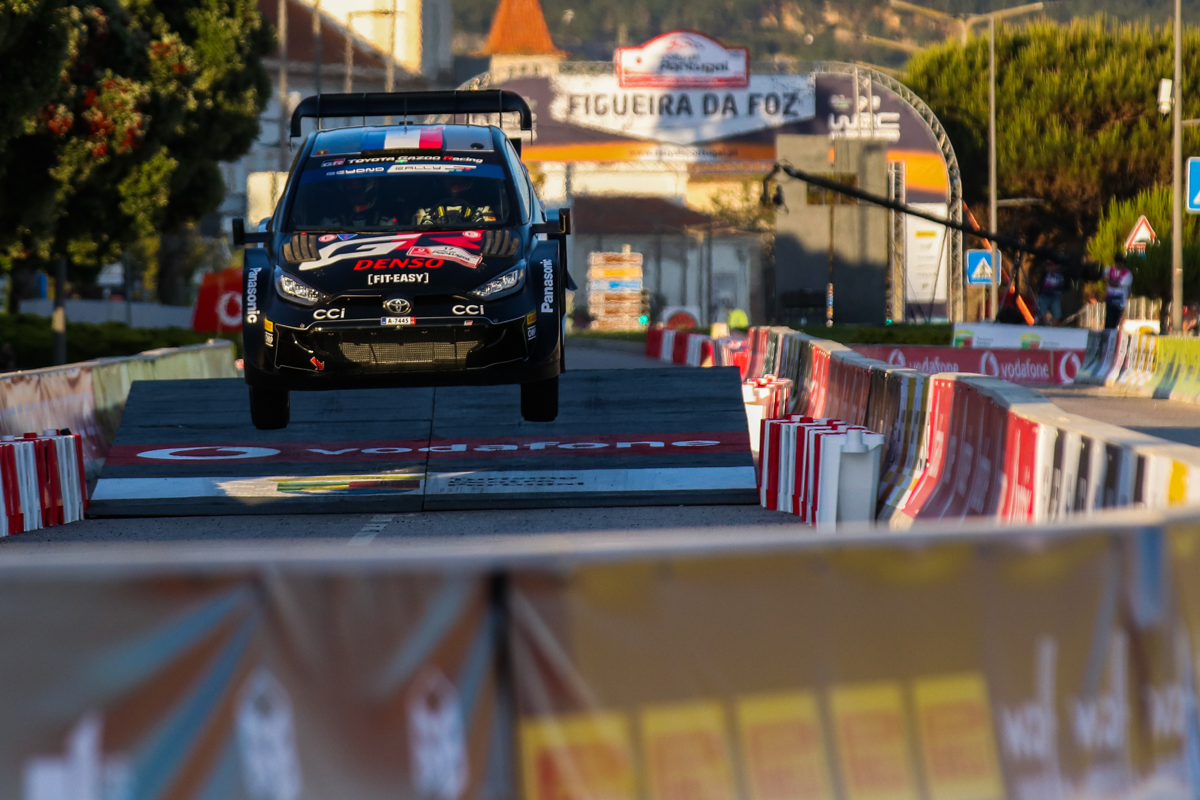 17 - Sebastien Orgier (FRA) / Vicent Landais (FRA) - Toyota Gazoo Racing WRT - Toyota GR Yaris Rally1 Hybrid - WRC Portugal 2024, May 12, Figueira da Foz Portugal - Photo Edu Almeida / Zoom Motorsport 