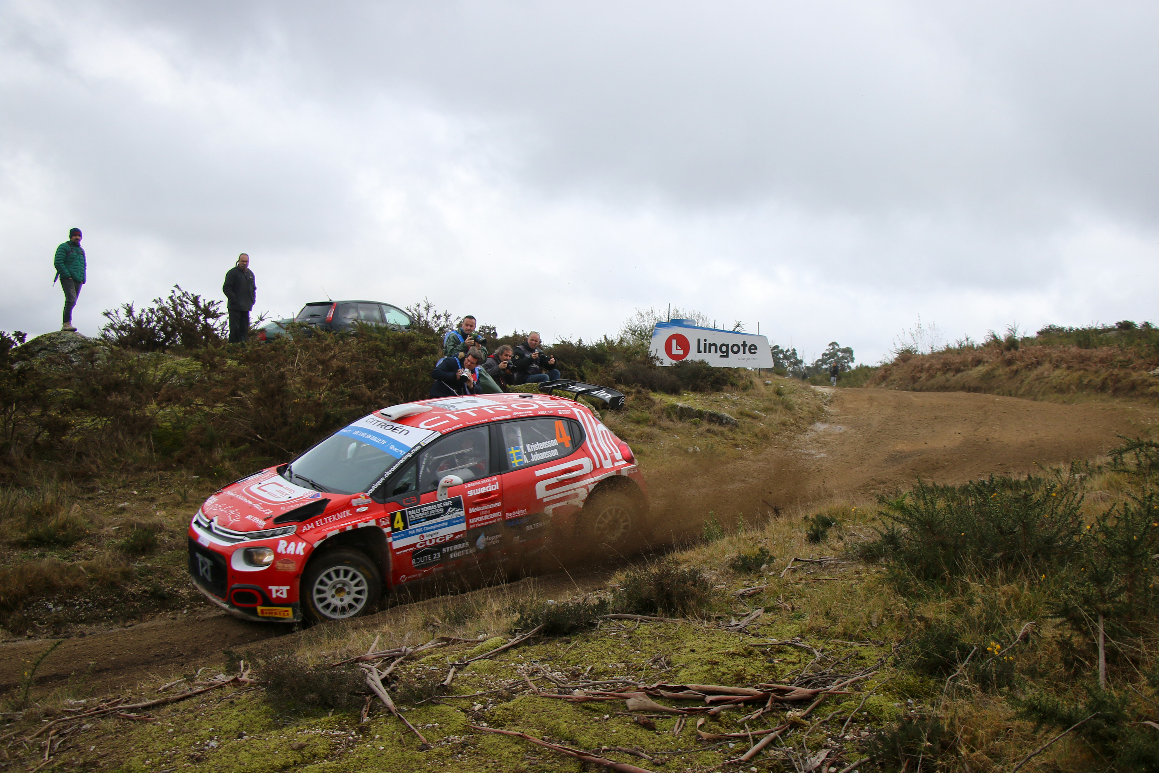 4 - Tom Kristensson (SWE) / Andreas Johansson (SWE) - Bilteknik TRT Citroen Racing Team - Citroen C3 - ERC Portugal 2023, March 10 2023, Fafe Portugal - Photo Edu Almeida / Zoommotorsport 