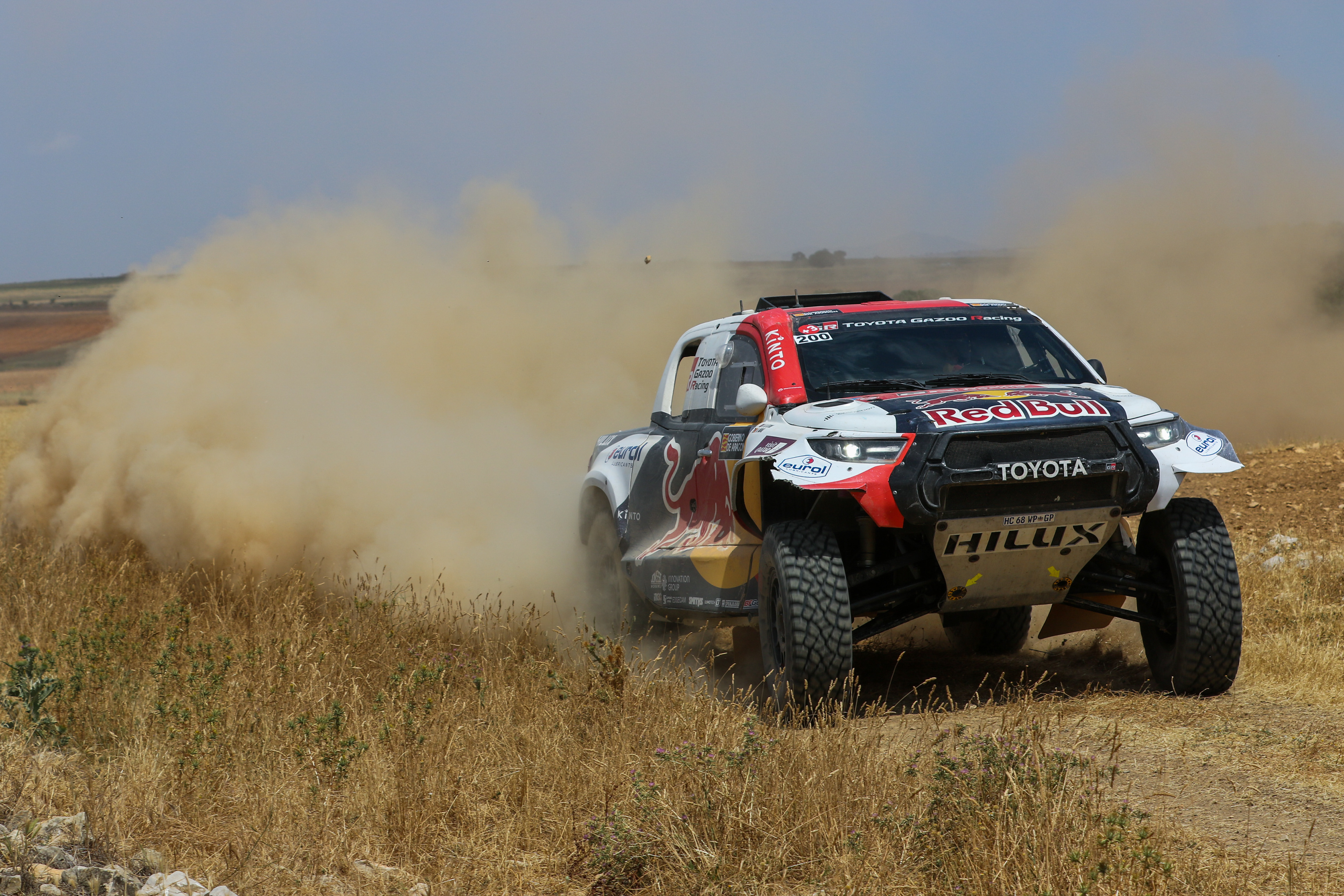 200 - Nasser Al-Attiyah (QAT) / Mathieu Baumel (FRA) - Toyota Gazoo Racing - Toyota GR DKR HILUX - Baja Aragon 2023, July 20 2023, Teruel Spain - Photo Edu Almeida / Photos Dakar