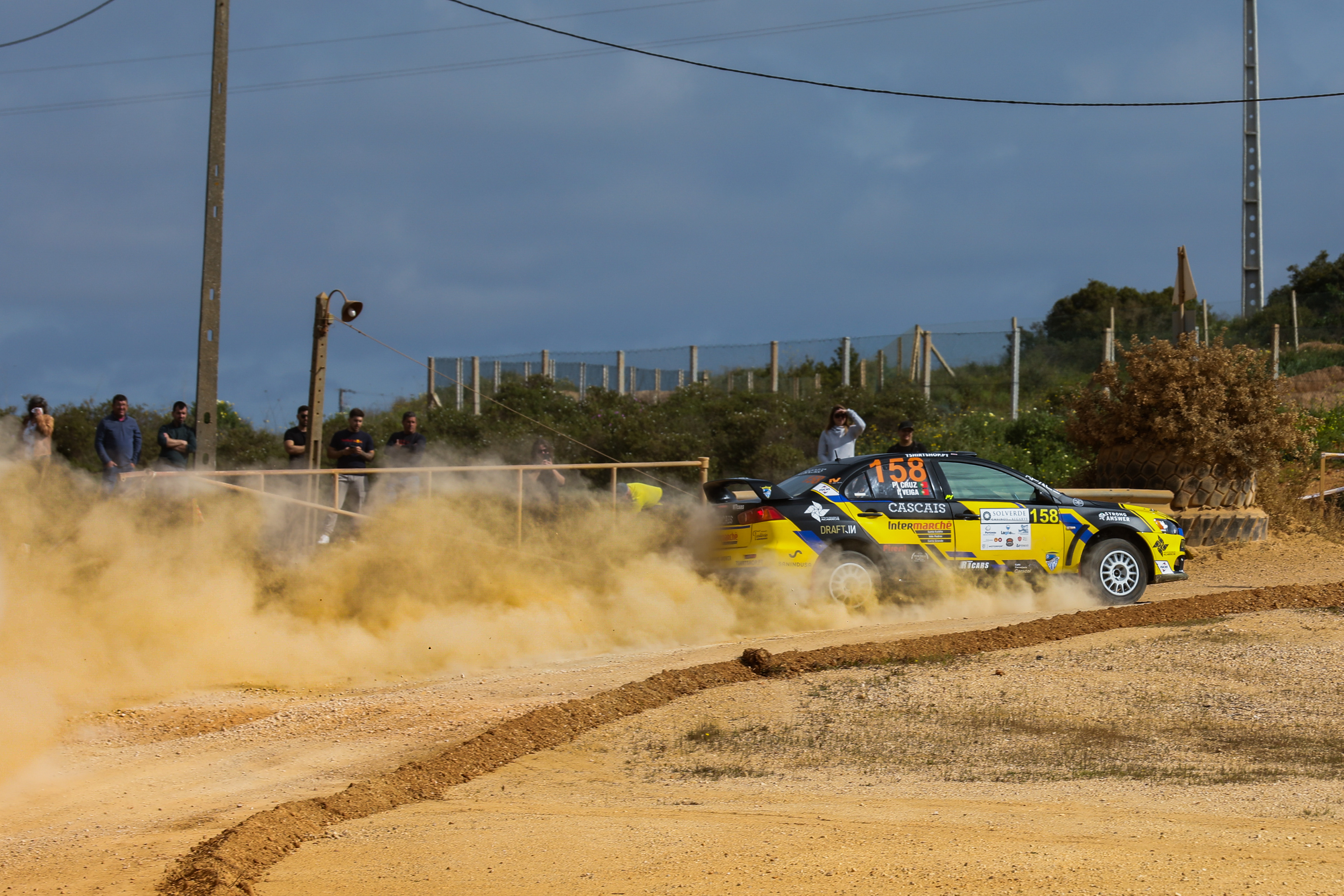 158 - Paulo Cruz (PRT) / Inês Veiga (PRT) - Mitsubishi Lancer Evo 10 - Rallye Casinos do Algarve 2024, March 14, Algarve Portugal - Photo Edu Almeida / Zoom Motorsport