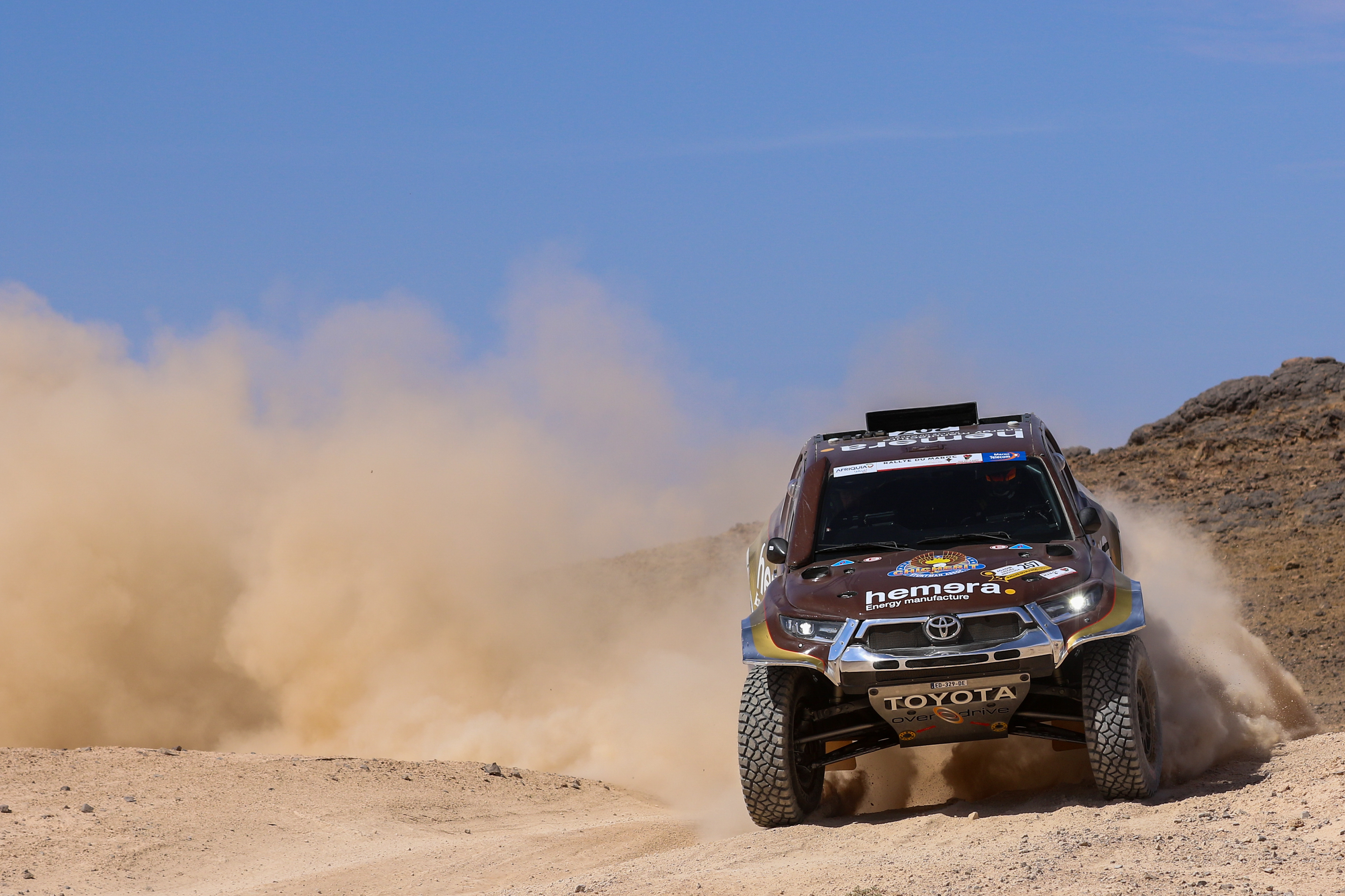 207 - Guerlain Chicherit (FRA) / Alex Winicq (FRA) - Overdrive Racing - Toyota Hilux Overdrive - Rallye du Maroc 2023, October 14 2023, Agadir Morocoo - Photo Edu Almeida / Photos Dakar
