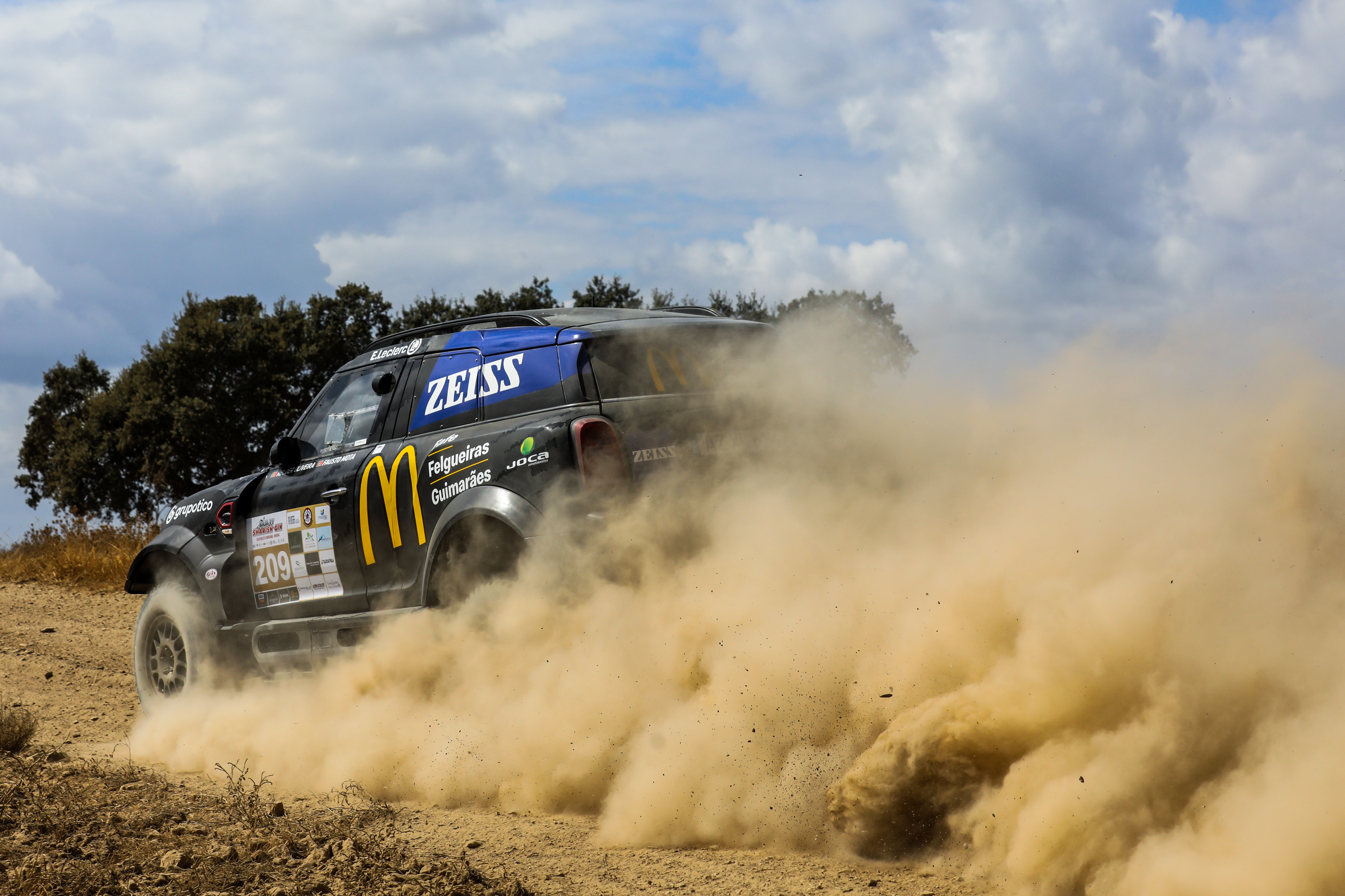 209 - Helder Oliveira (PRT) / Fausto Mota (PRT) - MRacing - Mini John Cooper Works Rally - Baja TT Sharish 2024, September 19, Reguengos de Monsaraz, Portugal - Photo Edu Almeida / AIFA 