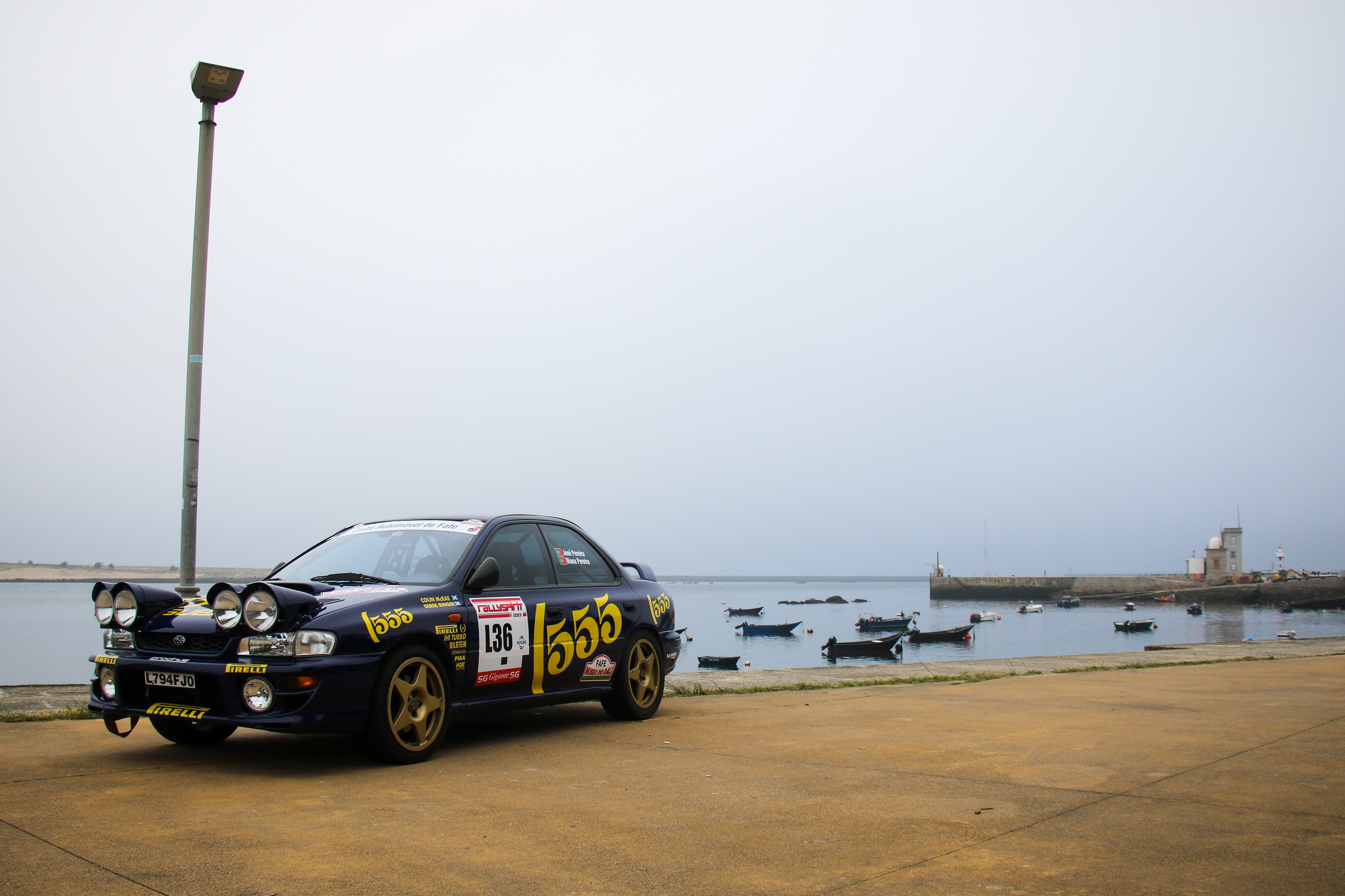 L36 - José Pereira (PRT) / Diana Pereira (PRT) - Subaru Imprenza 555 - Rally Spirit 2023, June 01 2023, Barcelos Portugal - Photo Edu Almeida / Zoommotorsport