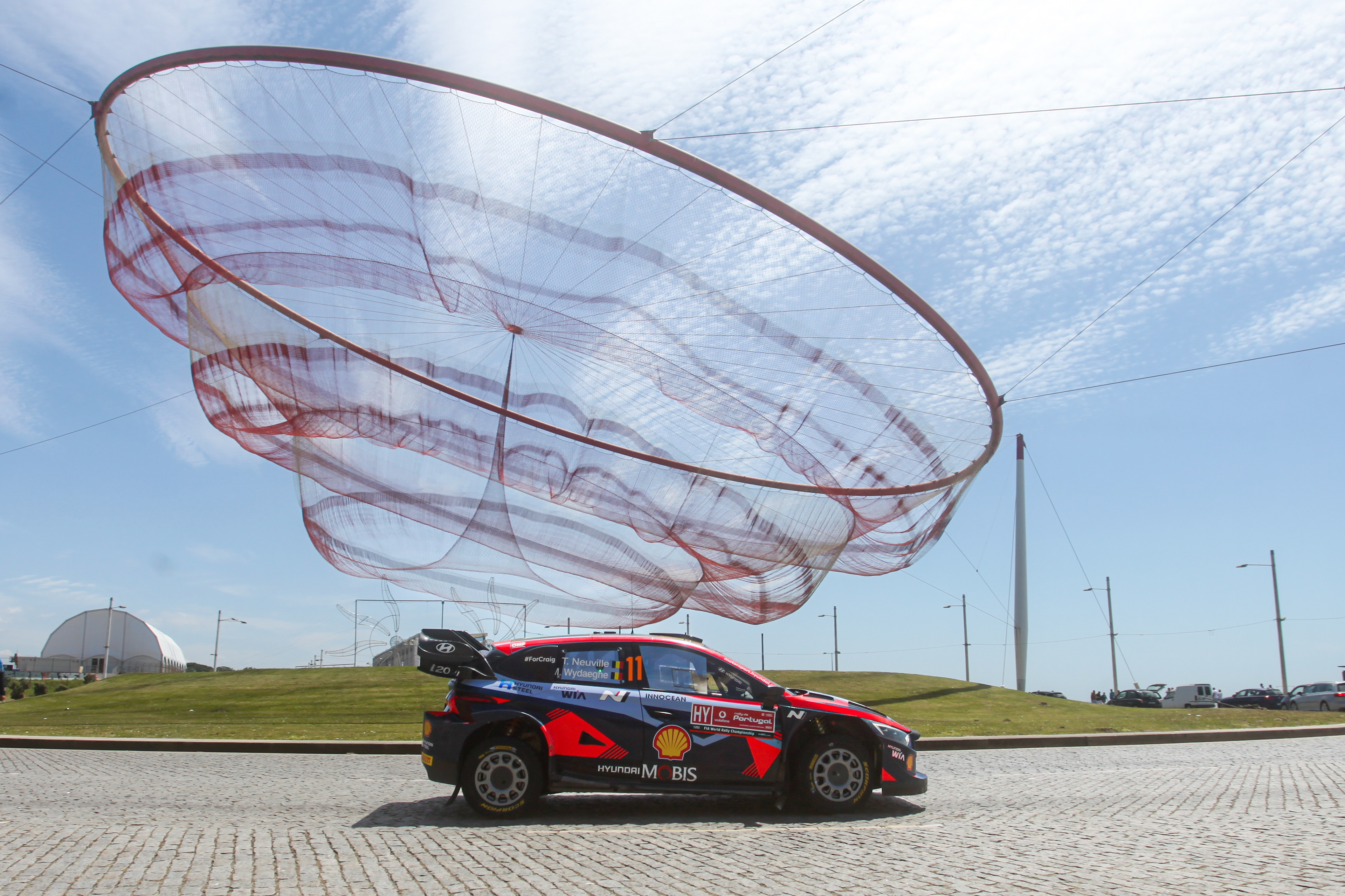 11 - Thierry Neuville (BEL) / Martijn Wydaeghe (BEL) - Hyundai Shell Mobis World Rally Team - Hyundai i20N Rally Hybrid - WRC Portugal 2023, May 14 2023, Matosinhos Portugal - Photo Edu Almeida / Zoom Motorsport 