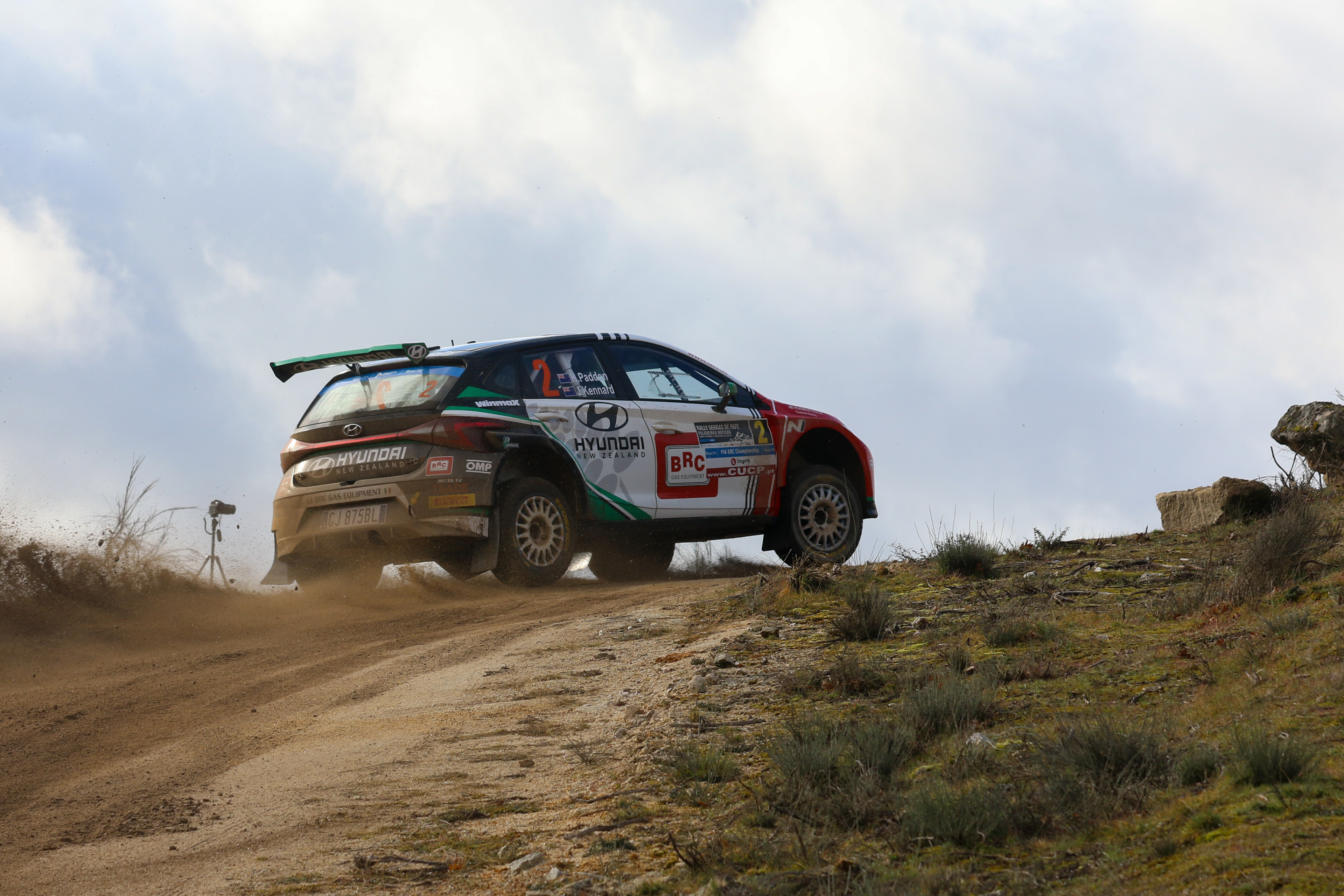 2 - Hayden Paddon (NZL) / Jonh Kennard (NZL) - BRC Racing Team - Hyundai I20N - ERC Portugal 2023, March 10 2023, Fafe Portugal - Photo Edu Almeida / Zoommotorsport 