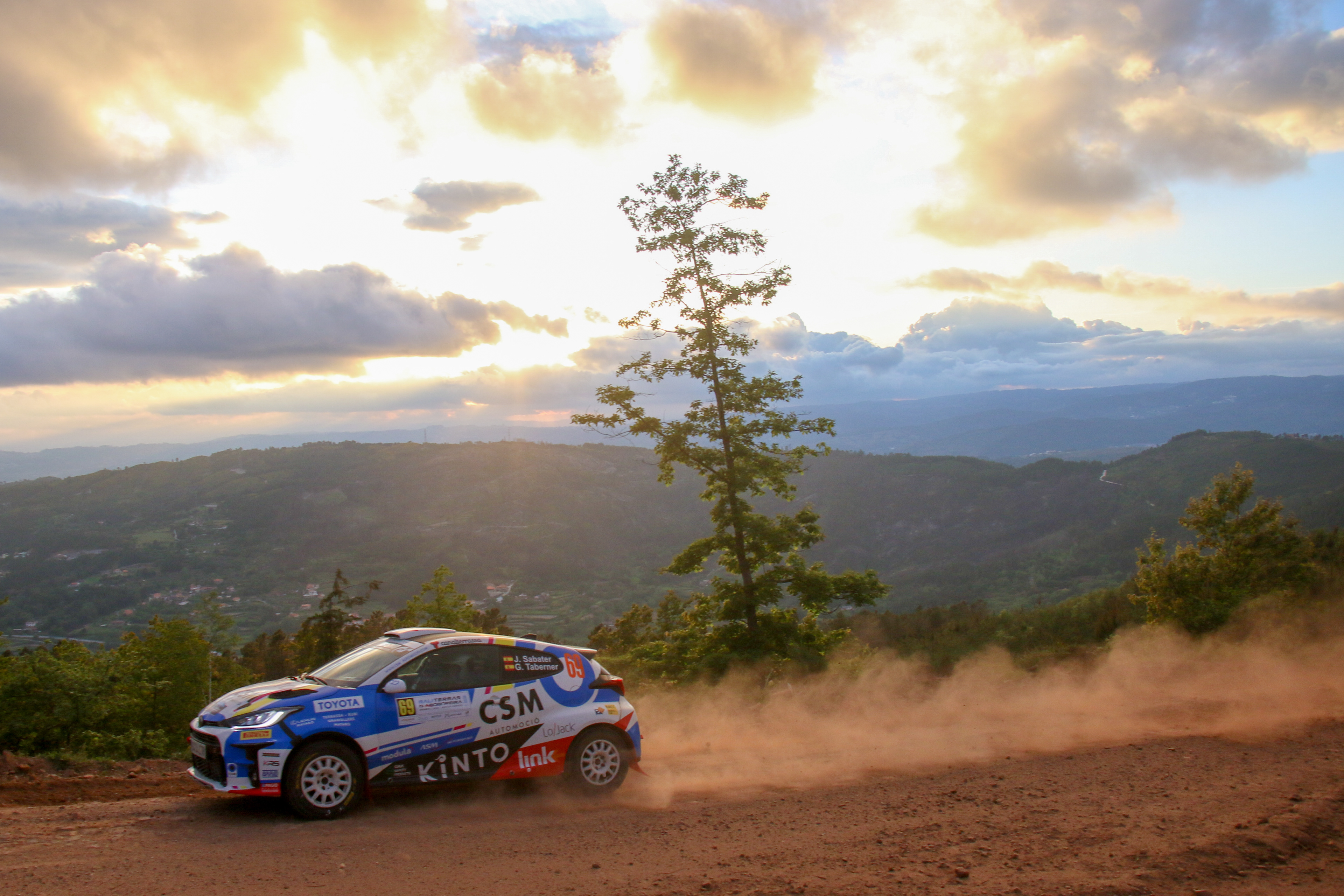 69 - Joan Savater (ESP) / Gerard Taberner (ESP) - CSM Automoció - Toyota Yaris GR - Rali Terras D’Aboboreira 2023, April 28 2023, Amarante Portugal - Photo Edu Almeida / Zoom Motorsport 