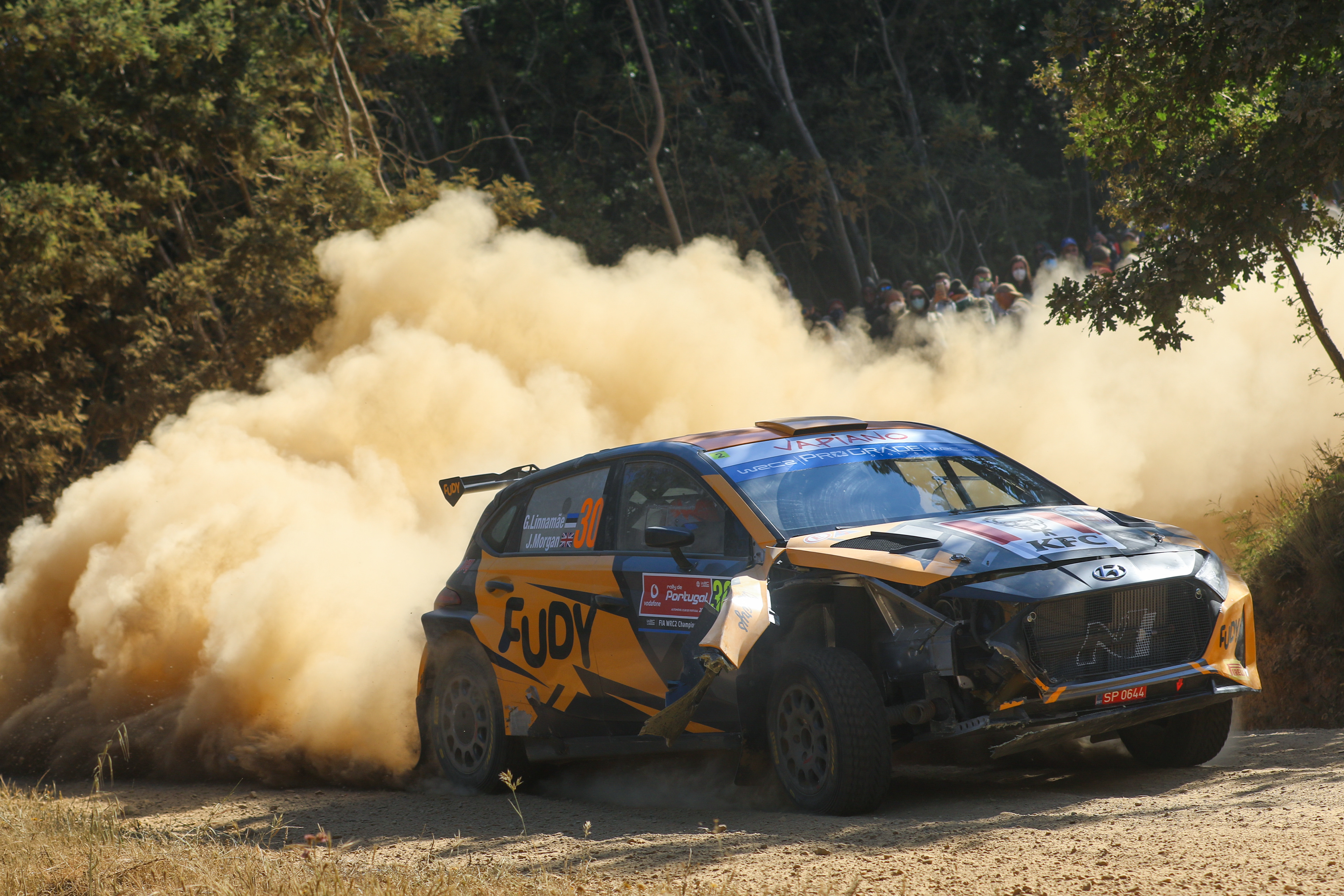 30 - Georg Linnamae (EST) / James Morgan (GBR) - Hyundai i20N - WRC Portugal 2023, May 11 2023, Lousã Portugal - Photo Edu Almeida / Zoom Motorsport 