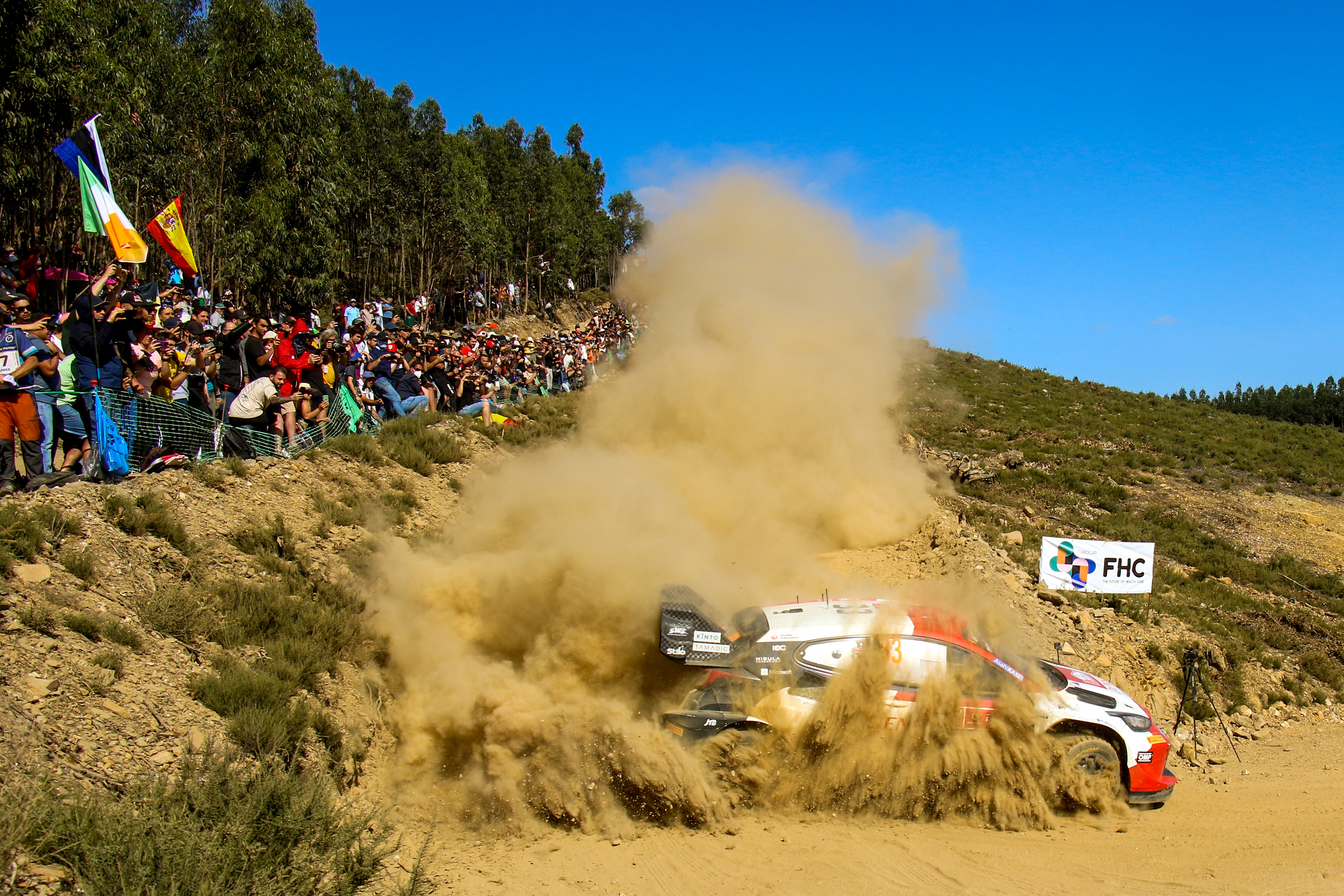 33 - Elfyn Evans (GBR) / Scott Martin (GBR) - Toyota Gazoo Racing WRT - Toyota GR Yaris Rally1 Hybrid - WRC Portugal 2023, May 12 2023, Mortagua Portugal - Photo Edu Almeida / Zoom Motorsport 