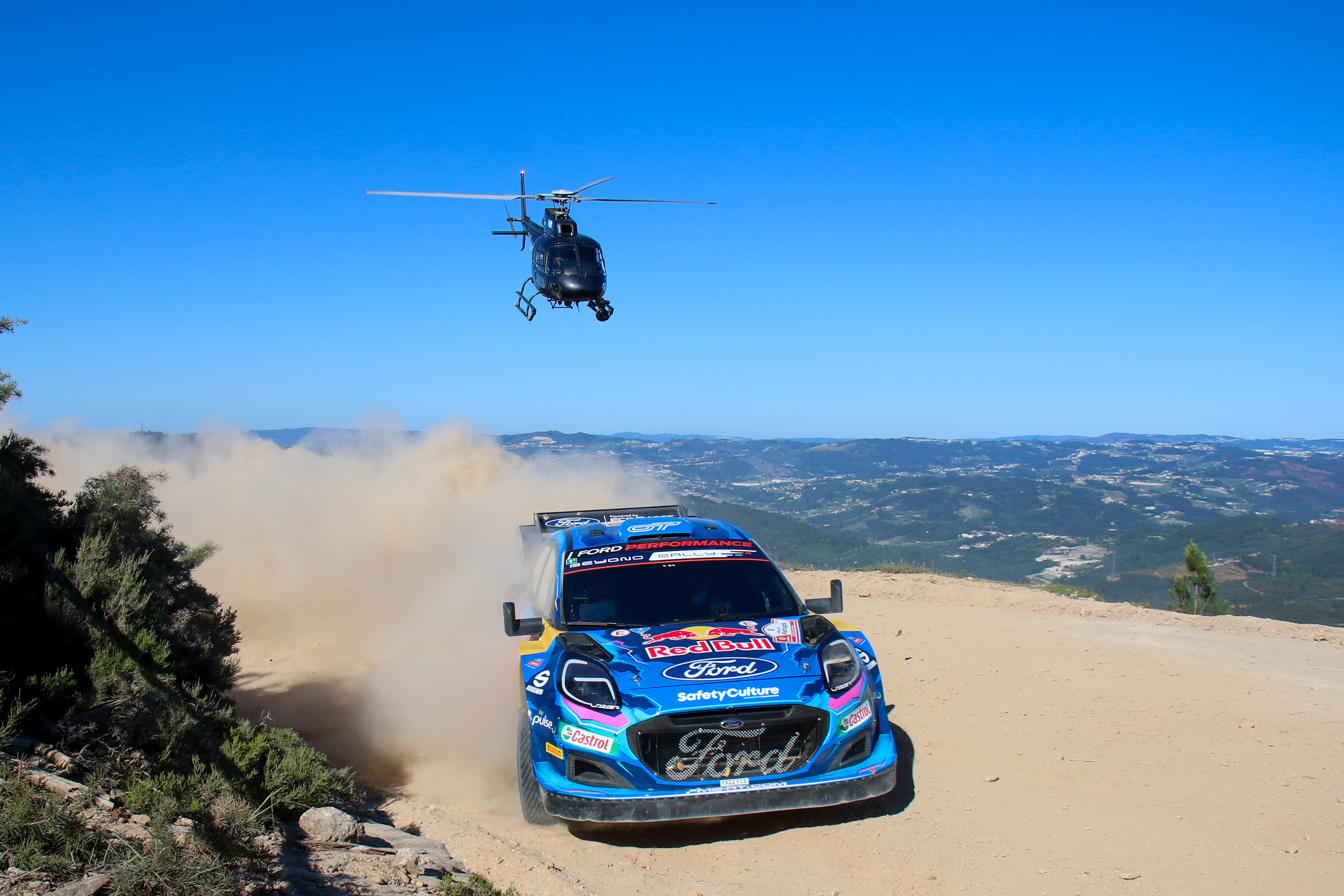 8 - Ott Tanak (FIN) / Martin Jarveoja (FIN) - M-Sport Ford World Rally Team - Ford Puma Rally1 Hybrid - WRC Portugal 2023, May 12 2023, Lousã Portugal - Photo Edu Almeida / Zoom Motorsport 