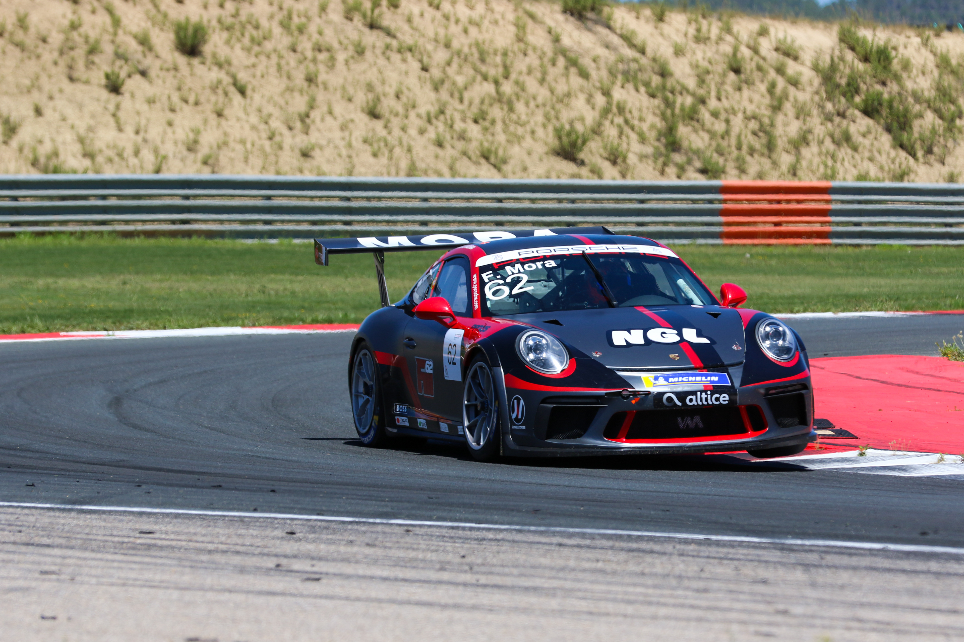 62 - Francisco Mora (PRT) - Veloso Motorsport -  Porsche 911 GT3 Cup - 991.2 - Porsche Sprint Challenge Iberica - NAPA Racing Weekend 2023, July 24/25 2023, Navarra Spain - Photo Edu Almeida / Zoom Motorsport 