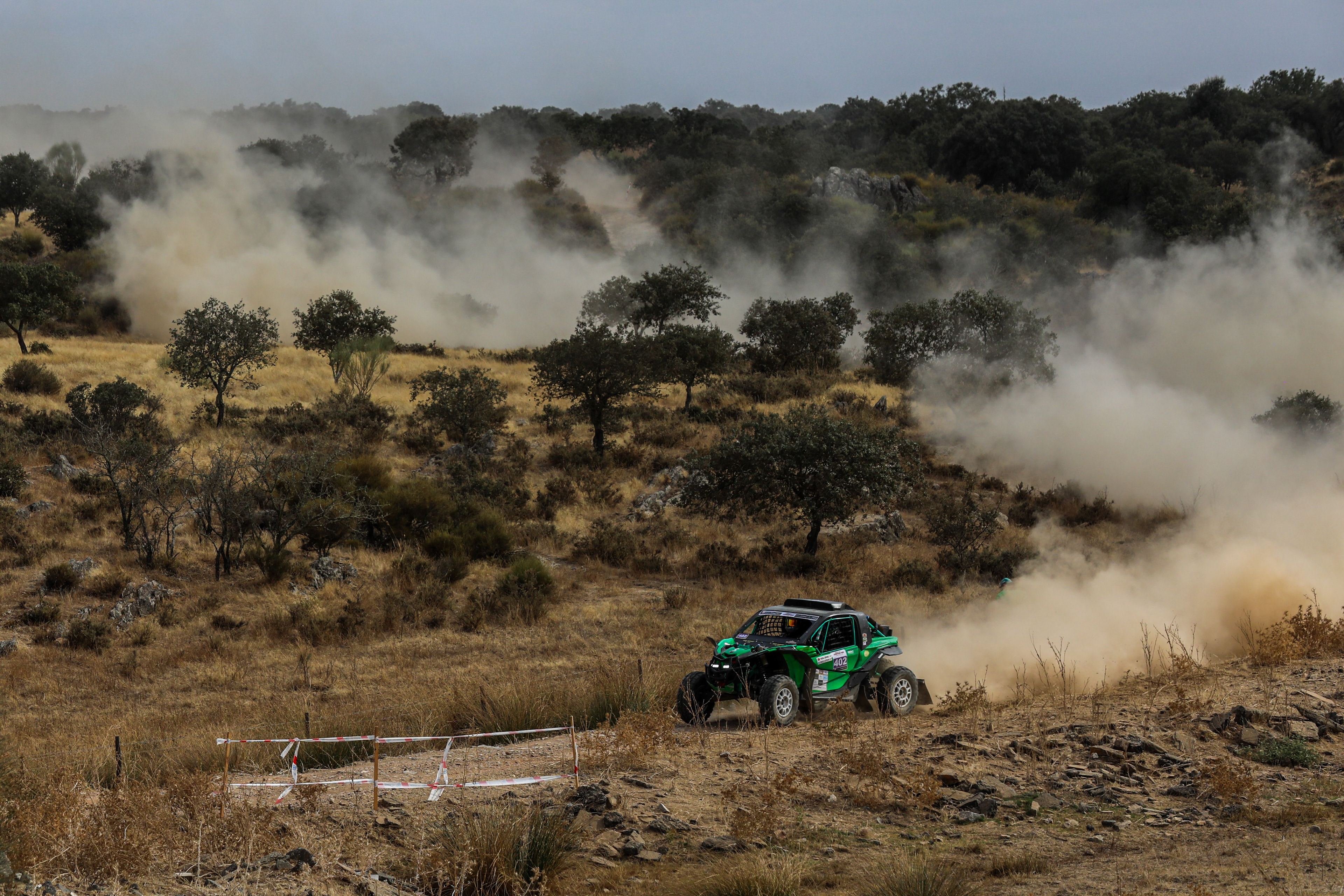 402 - Yagiz Birinci (TUR) / Evangelos Sotirchos (GRC) - BRP CAN-AM MAVERICK XRS TURBO RR - Baja TT Sharish 2024, September 19, Reguengos de Monsaraz, Portugal - Photo Edu Almeida / AIFA 