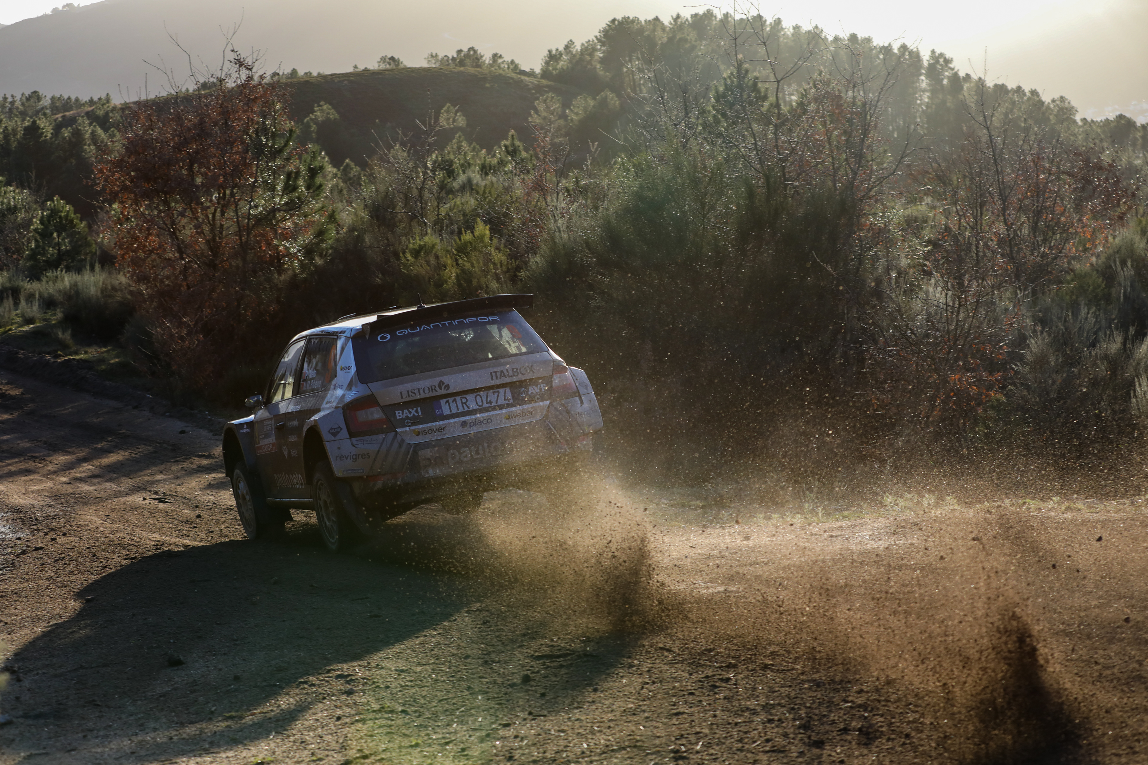  9 - Paulo Neto (PRT) / Nuno Mota Ribeiro (PRT) - Arc Sport - Skoda Fabia RS Evo - Rally Serras de Fafe e Felgueiras 2024, February 23 2024, Fafe Portugal - Photo Edu Almeida / Zoom Motorsport