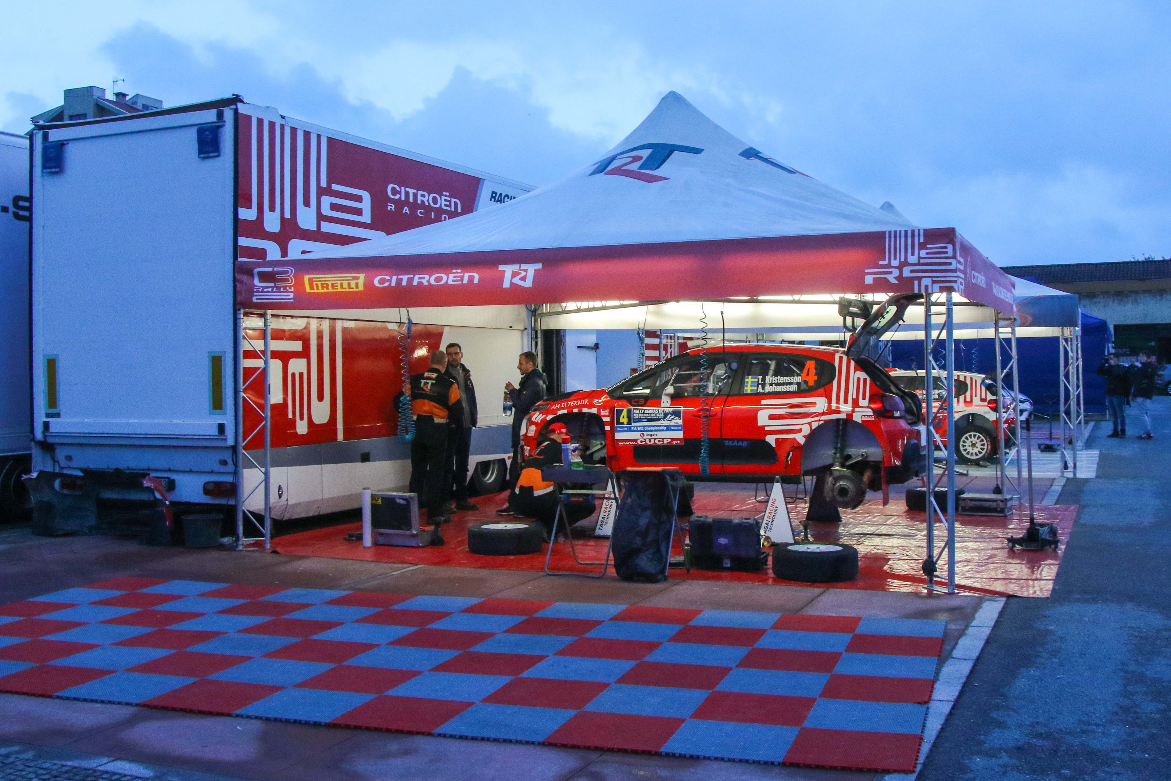 4 - Tom Kristensson (SWE) / Andreas Johansson (SWE) - Bilteknik TRT Citroen Racing Team - Citroen C3 - ERC Portugal 2023, March 10 2023, Fafe Portugal - Photo Edu Almeida / Zoommotorsport 