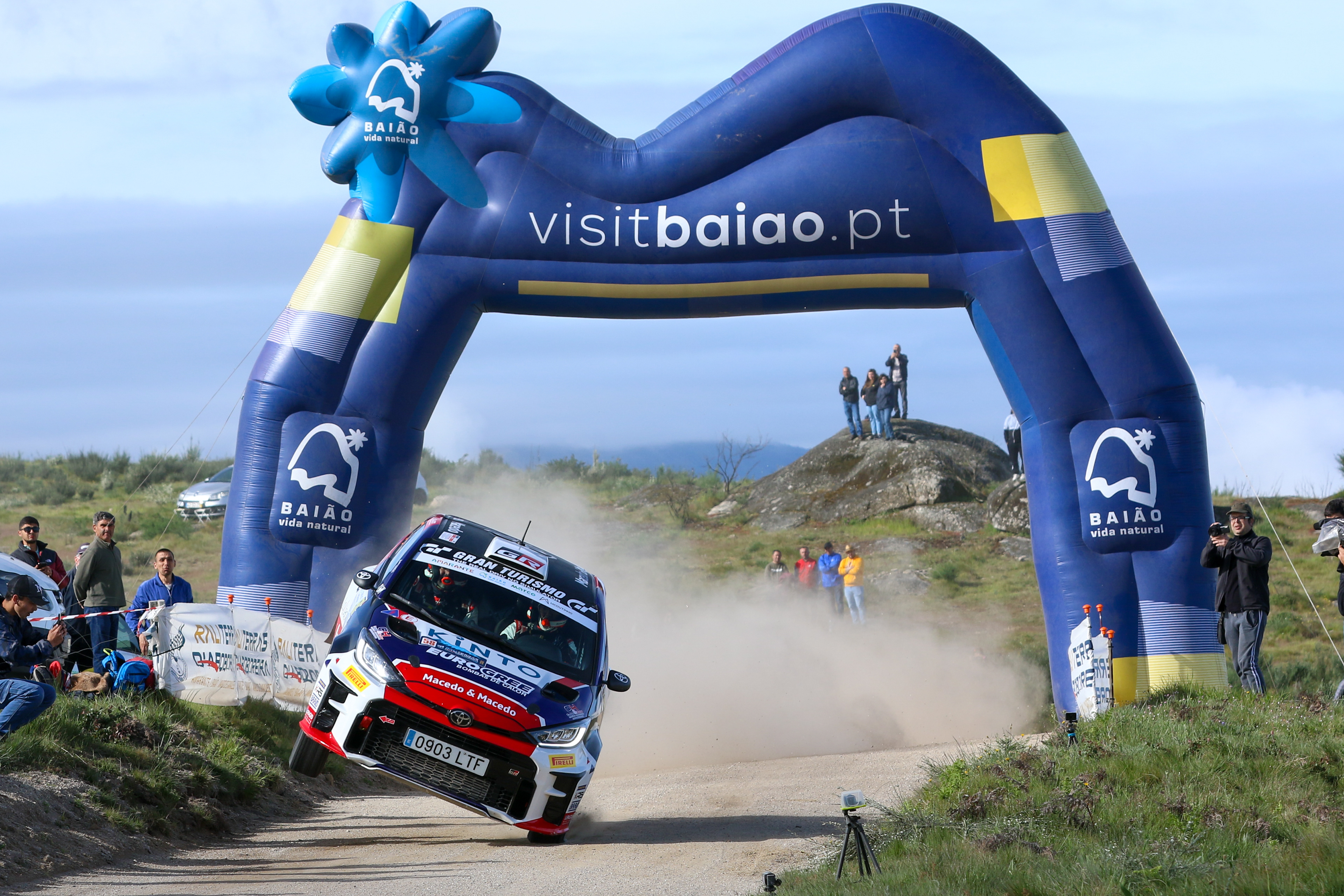 58 - Ricardo Costa (PRT) / Rui Daniel Vilaça (PRT) - Toyota Yaris GR - Rali Terras D’Aboboreira 2023, April 28 2023, Amarante Portugal - Photo Edu Almeida / Zoom Motorsport 