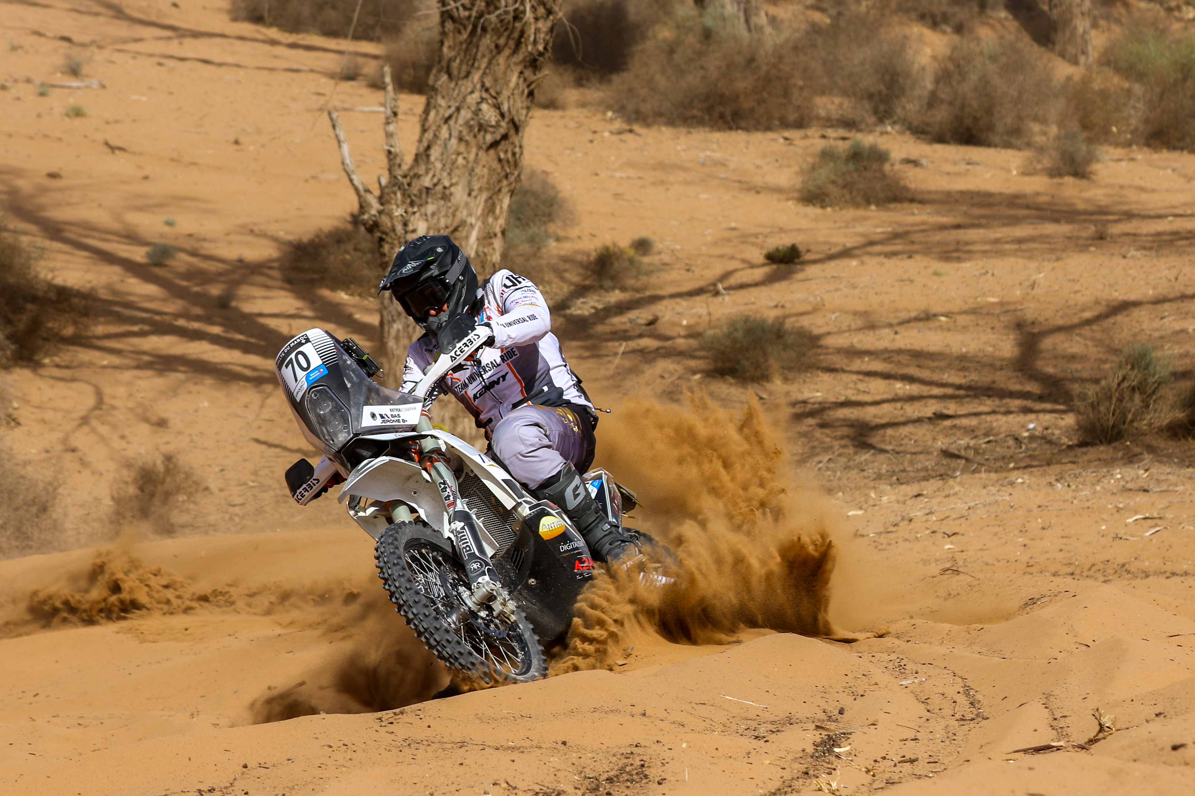 70 - Jerome Bas (FRA) - Team Giroud Universal Ride - KTM 450 Rally Factory  - Rallye du Maroc 2023, October 11 2023, Agadir Morocoo - Photo Edu Almeida / Photos Dakar