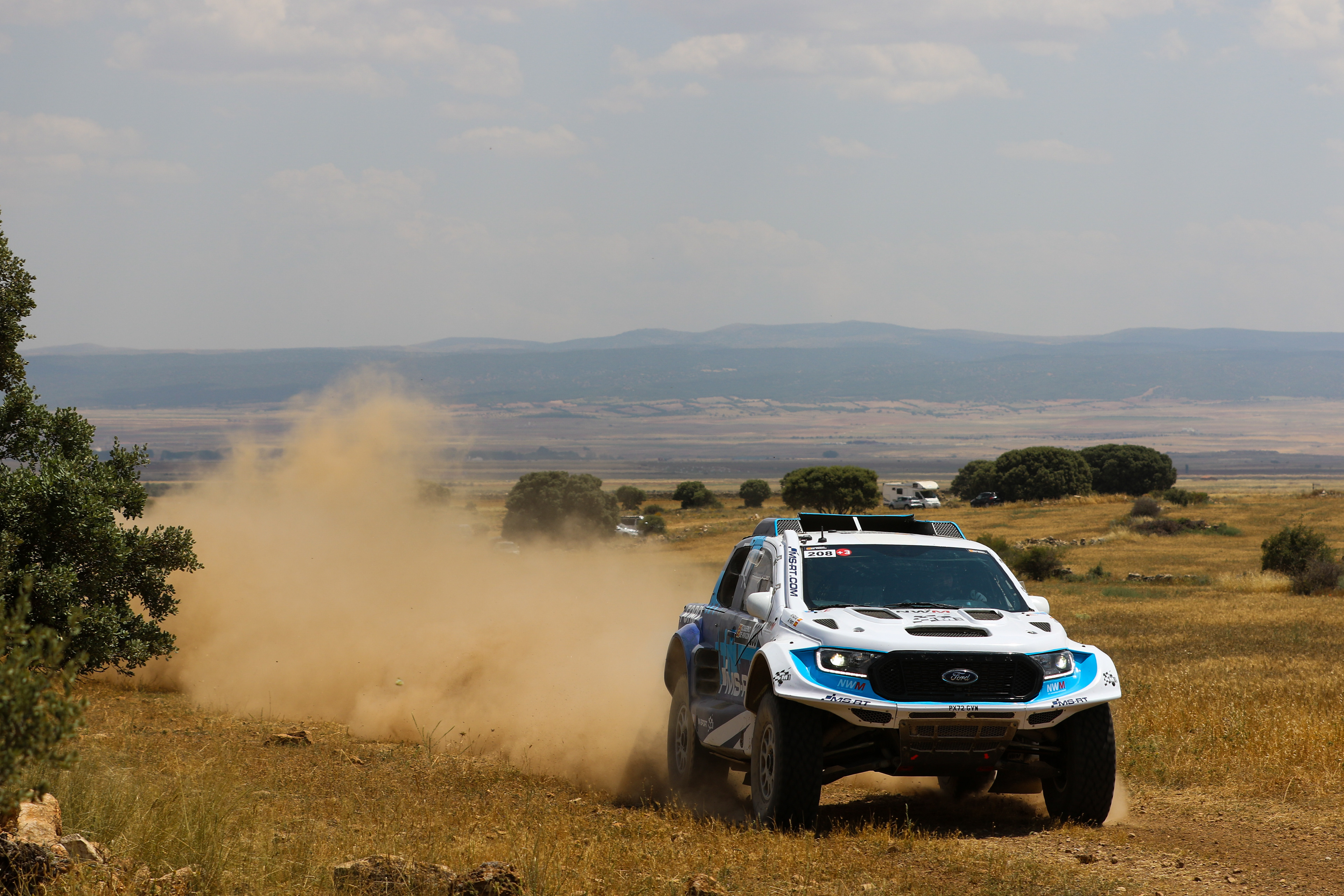 208 - Nani Roma (ESP) / Alex Haro Bravo (ESP) - M-Sport Ford World Rally Team - Ford Ranger T1+ - Baja Aragon 2023, July 20 2023, Teruel Spain - Photo Edu Almeida / Photos Dakar