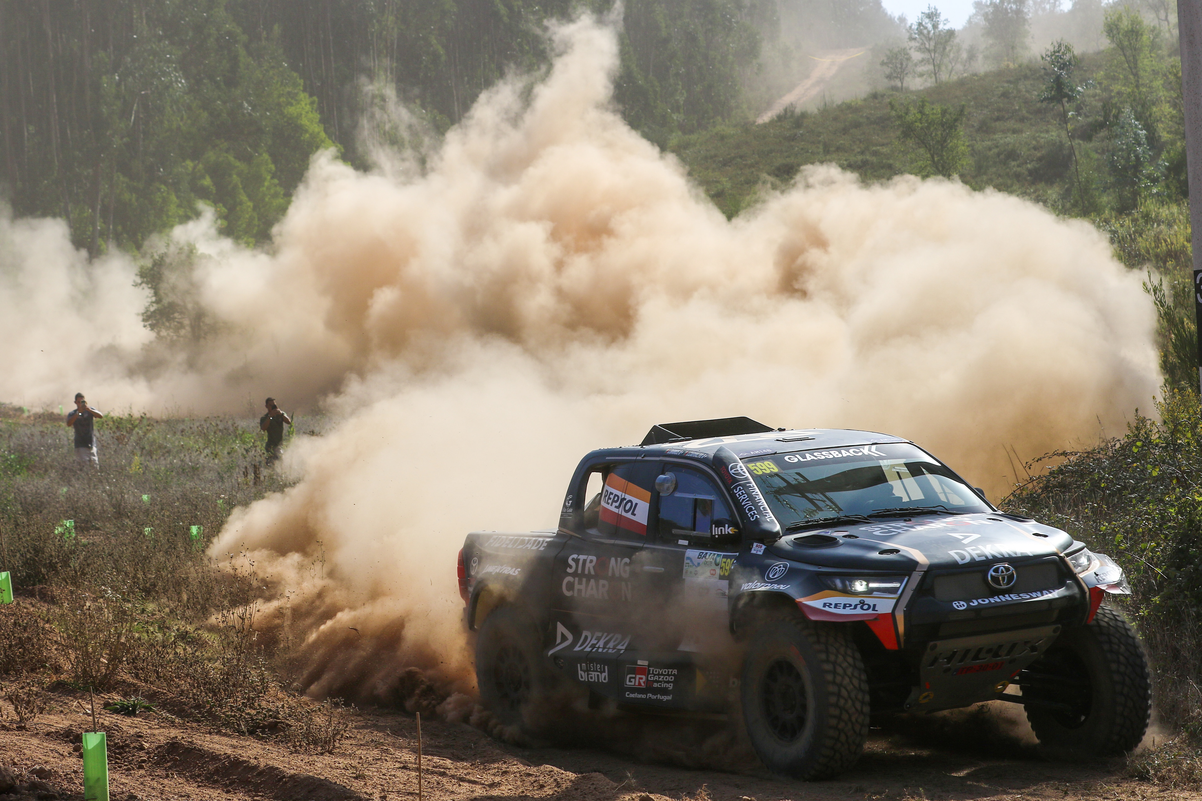 599 - João Ramos (PRT) / Jorge Carvalho (PRT) - Toyota Hillux - Baja TT do Oeste 2023, October 7 2023, Torres Vedras - Photo Edu Almeida / Zoommotorsport