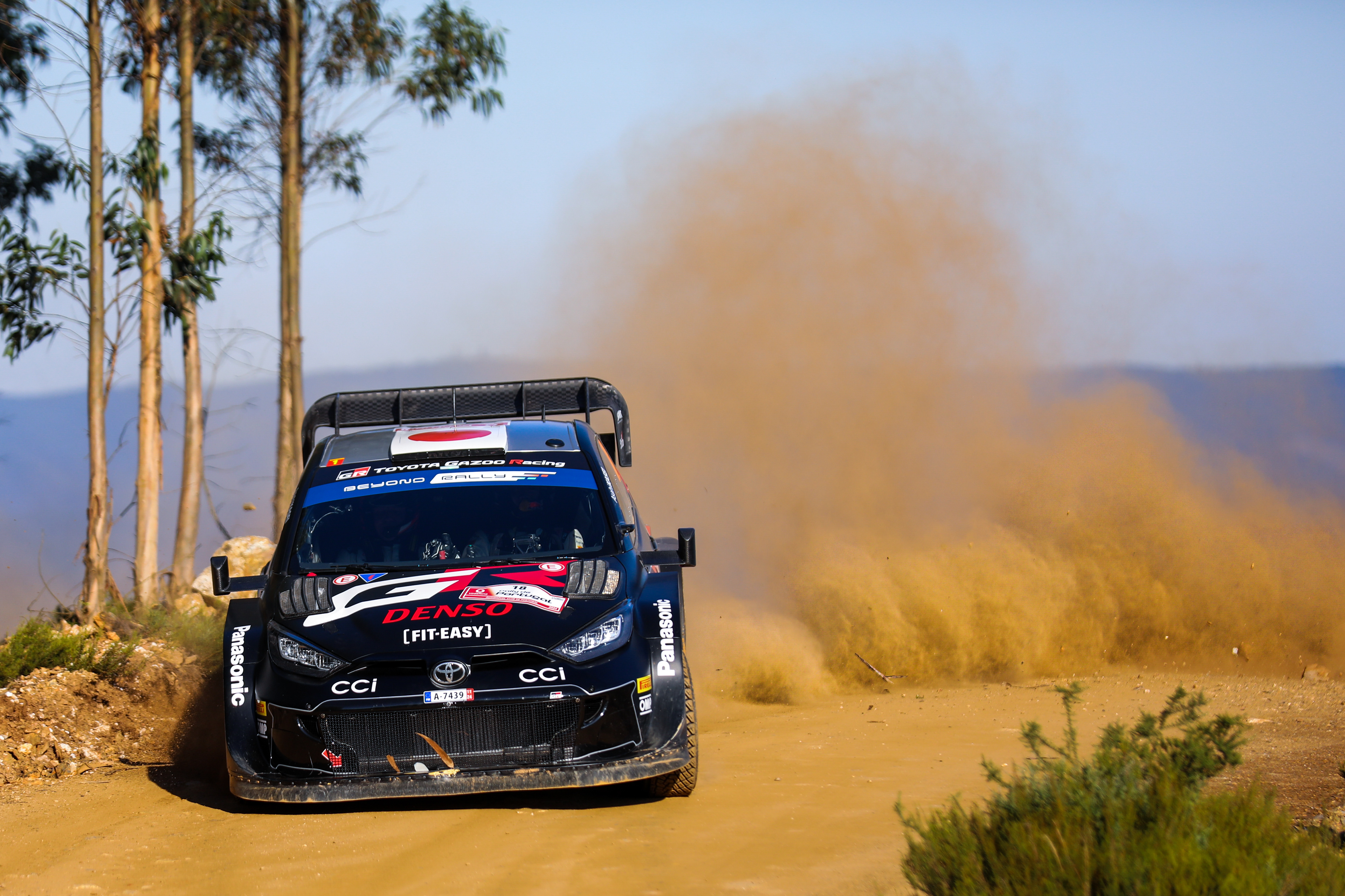18 - Takamoto Katsuta (JPN) / Aaron Johnston (IRL) - Toyota Gazoo Racing WRT - Toyota GR Yaris Rally1 Hybrid - WRC Portugal 2024, May 12, Mortagua Portugal - Photo Edu Almeida / Zoom Motorsport 