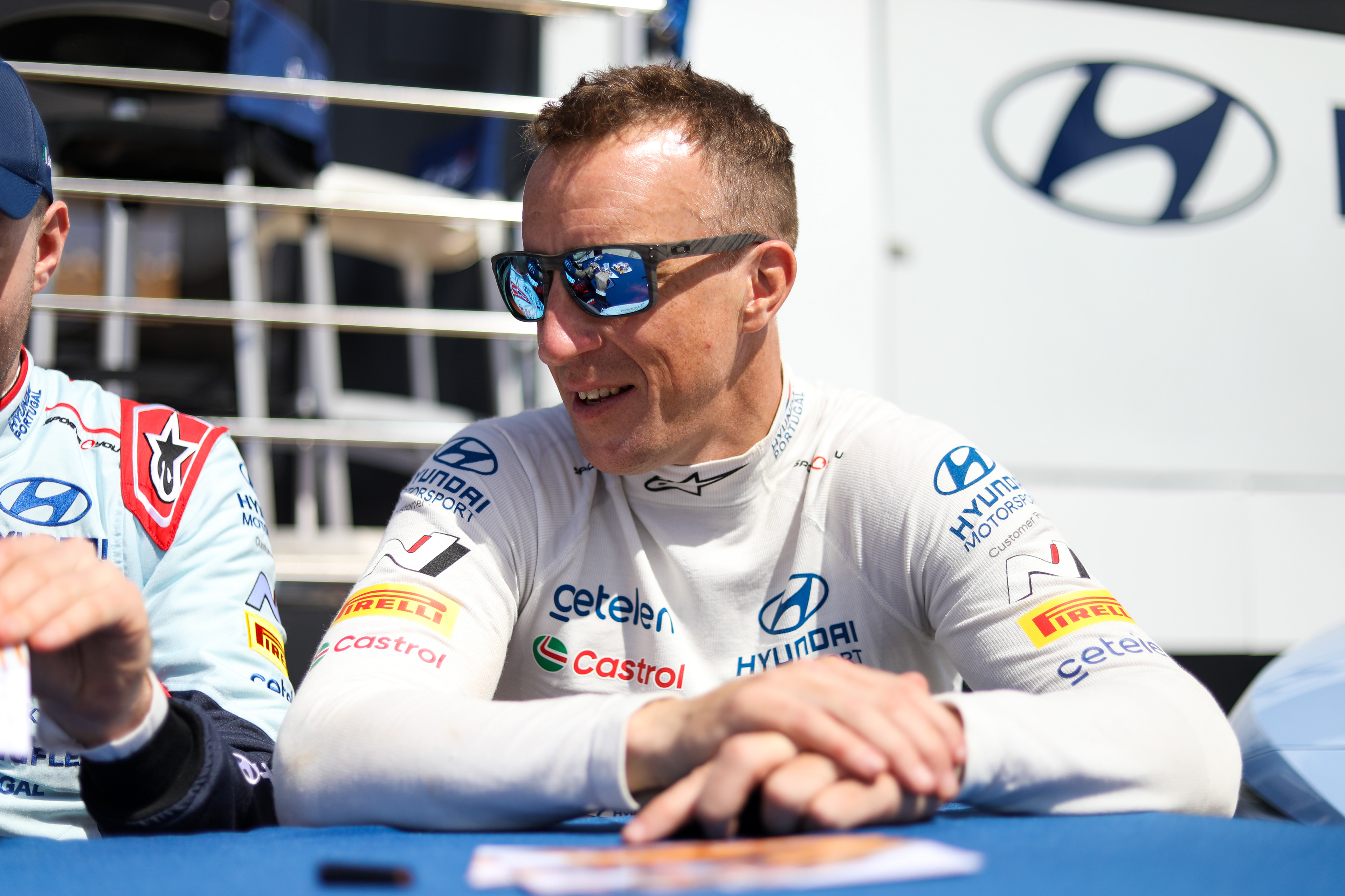 21 - Kris Meeke (GBR) / James Fulton (IRL) - Team Hyundai Portugal - Hyundai i20N Rally2 - Rallye Casinos do Algarve 2024, March 14, Algarve Portugal - Photo Edu Almeida / Zoom Motorsport