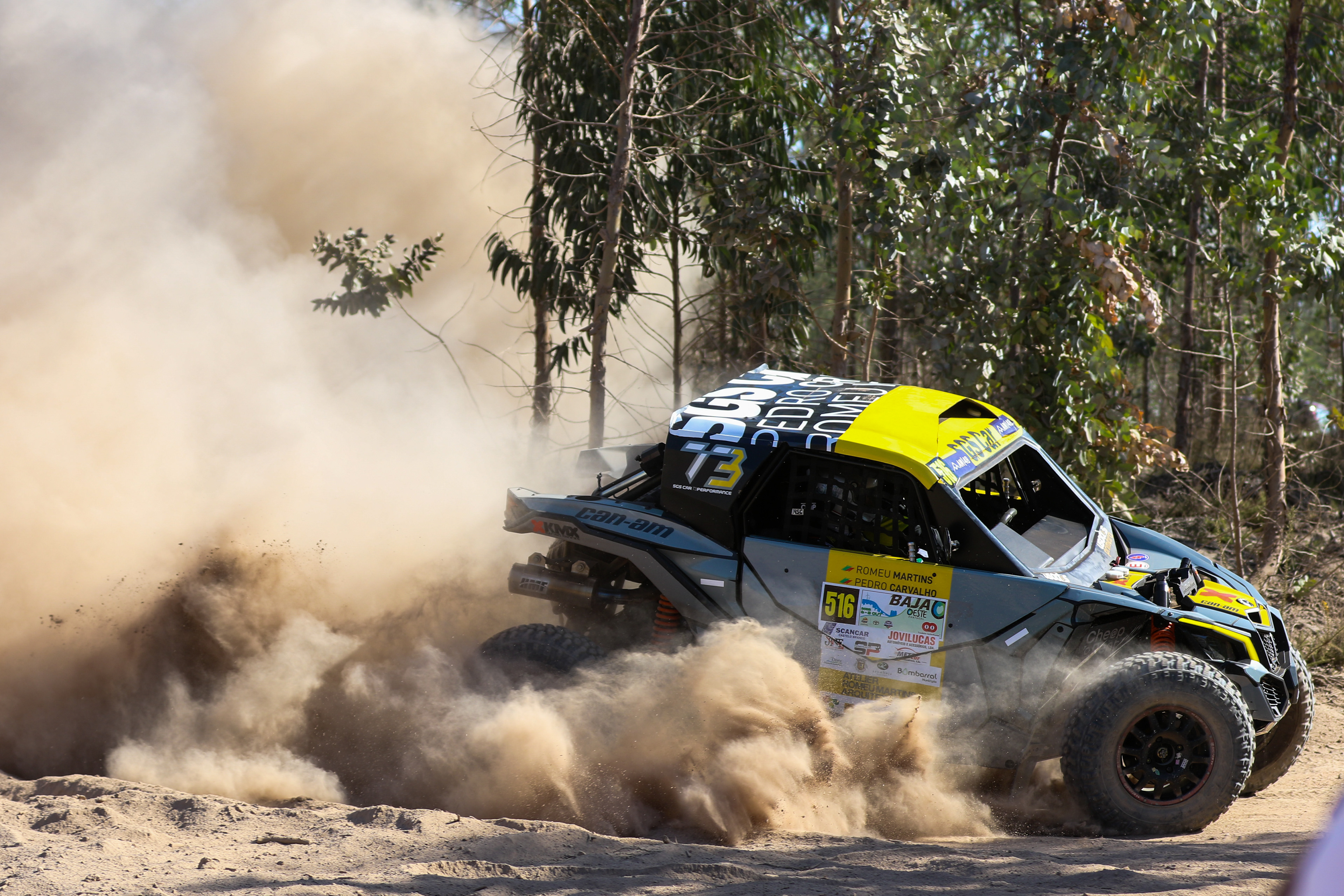 516 - Pedro Carvalho (PRT) / Romeu Martins (PRT) - Sgs Car Racing - BRPCanam Maverick X3 - Baja TT do Oeste 2023, October 6 2023, Torres Vedras - Photo Edu Almeida / Zoommotorsport 