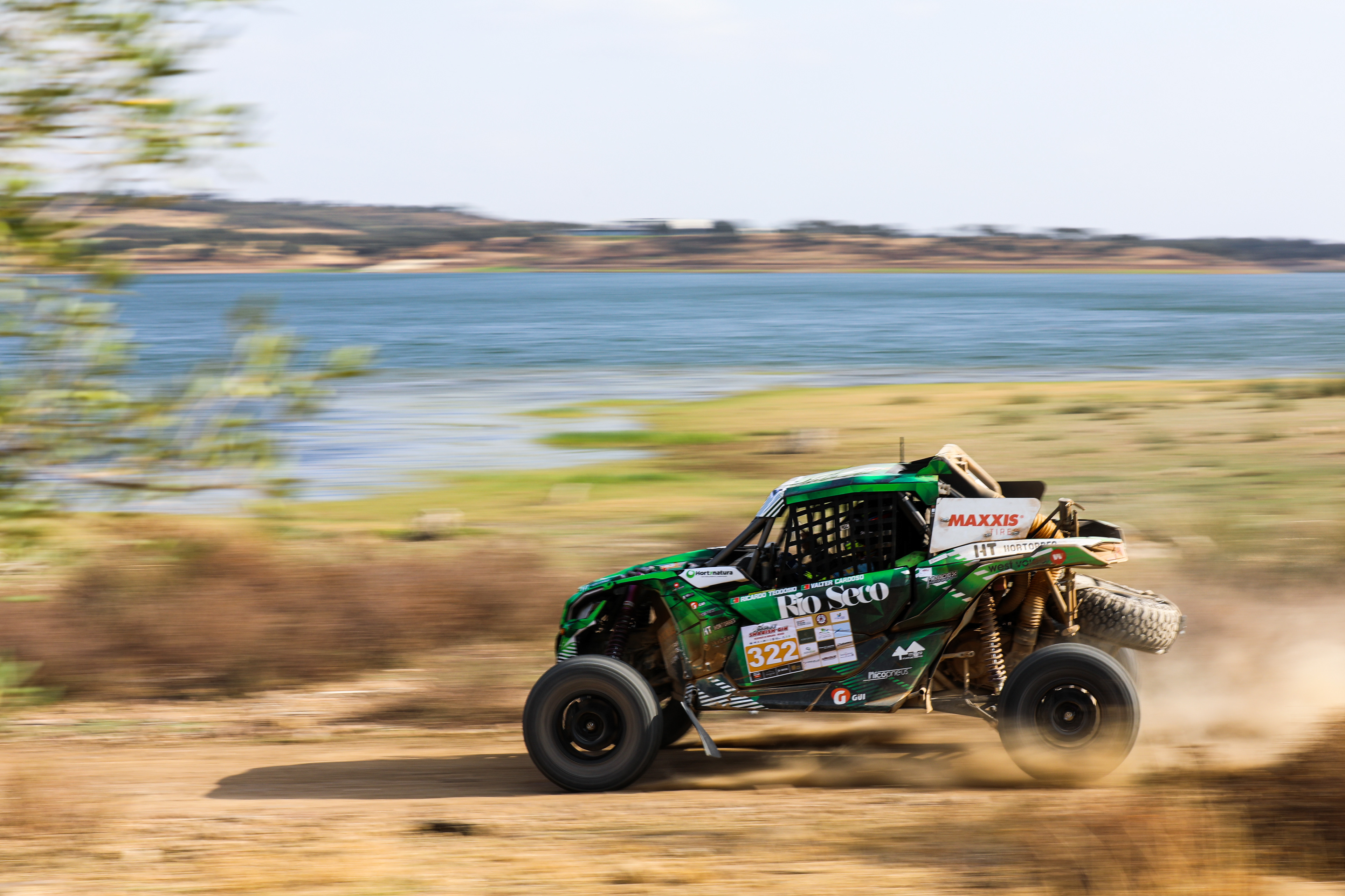322 - Ricardo Teodósio (PRT) / Valter CARDOSO (PRT) - Rio Seco - BRP-CAN AM MAVERICK X3 - Baja TT Sharish 2024, September 19, Reguengos de Monsaraz, Portugal - Photo Edu Almeida / AIFA 