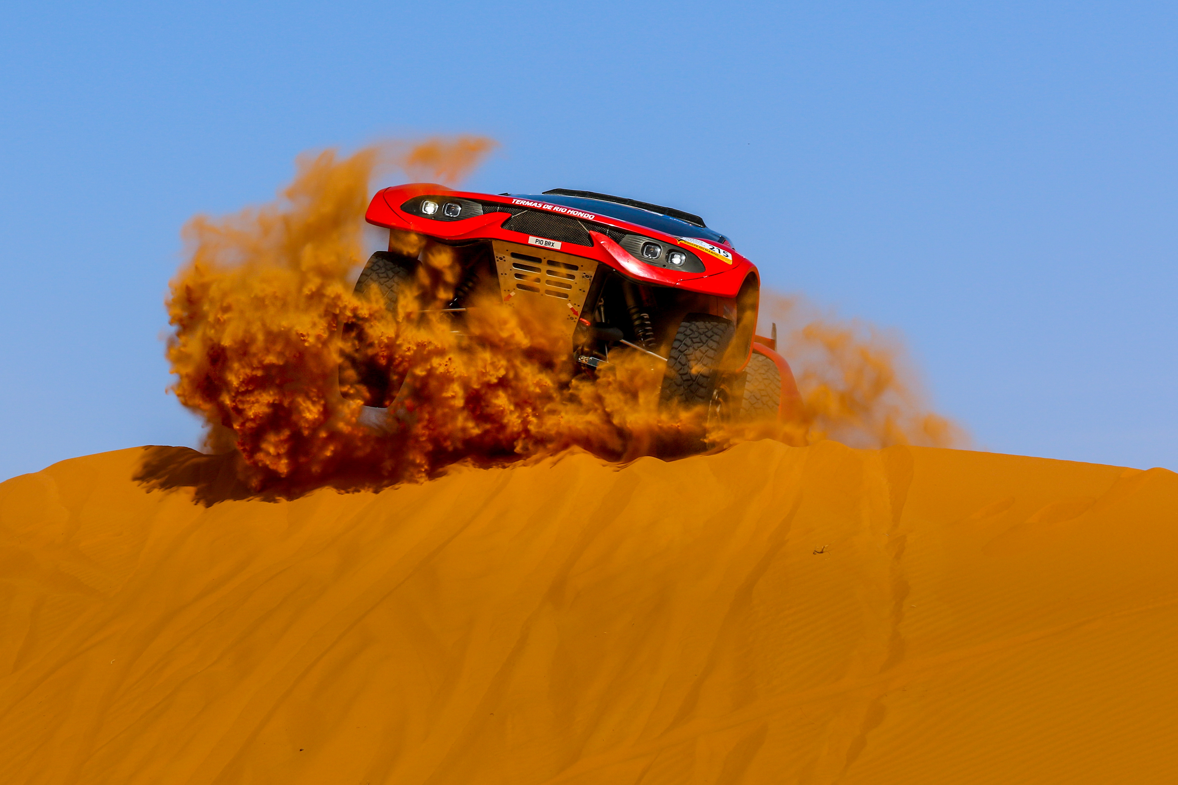 215 - Orlando Terranova (ARG) / Bernardo Graue (ARG) - Bahrain Raid Xtreme - Prodrive Hunter - Rallye du Maroc 2023, October 18 2023, Merzouga Morocoo - Photo Edu Almeida / Photos Dakar