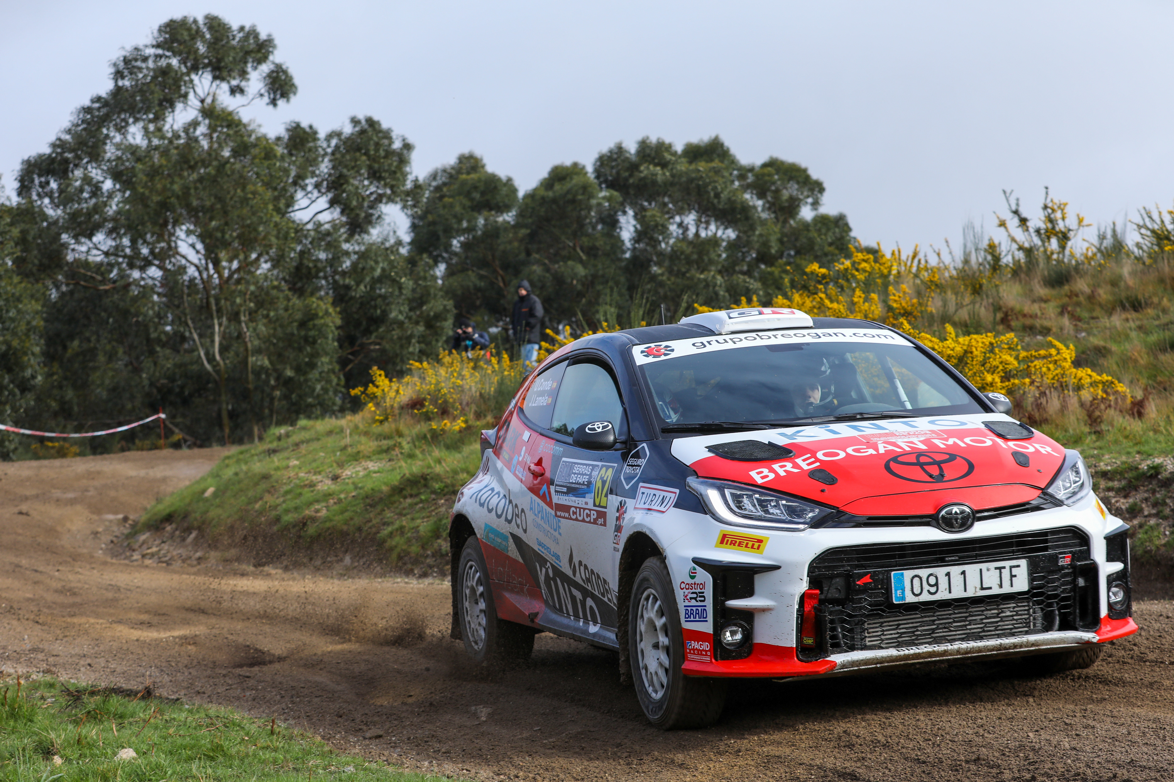62 - Jose Lamela (ESP) / Unai Conde (ESP) - Grupo Breogan - Toyota Yaris GR N4 - Rally Serras de Fafe e Felgueiras 2024, February 23 2024, Fafe Portugal - Photo Edu Almeida / Zoom Motorsport