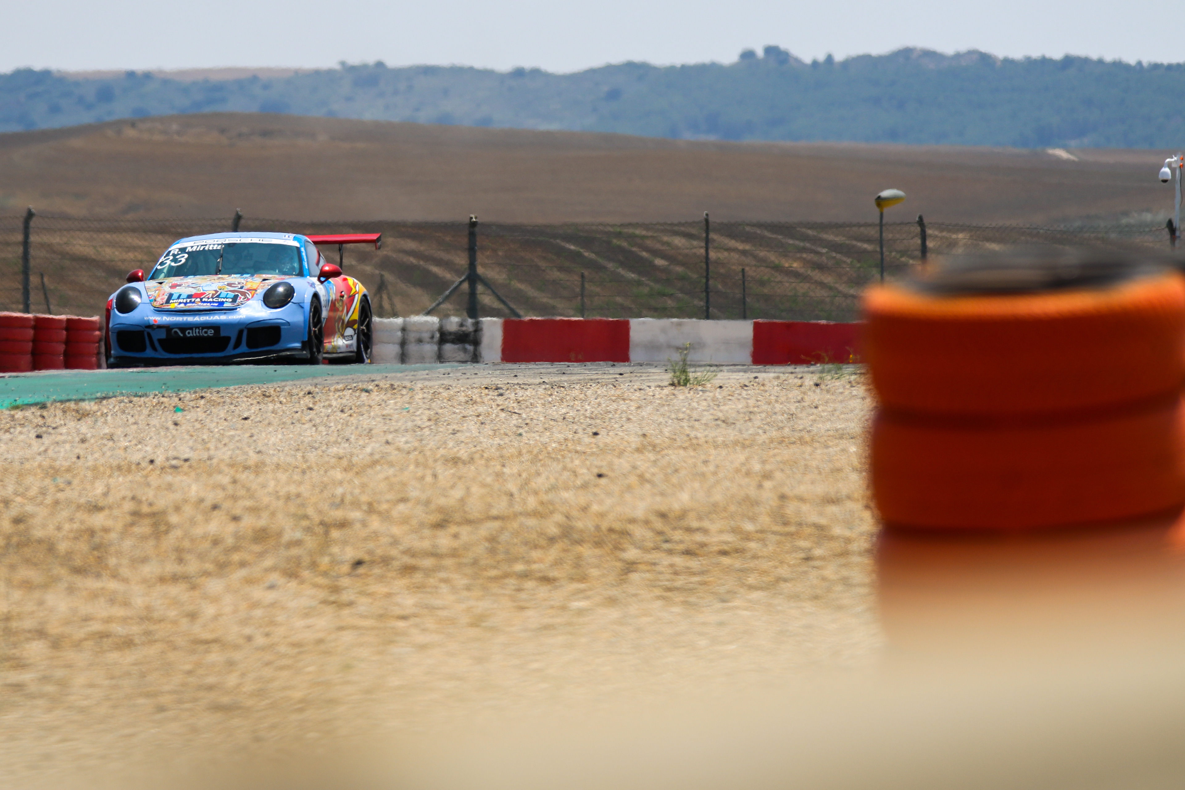 33 - Rui Miritta (PRT) - Monteiros Competições - Porsche 911 GT3 Cup - 991.1 - Porsche Sprint Challenge Iberica - NAPA Racing Weekend 2023, July 24/25 2023, Navarra Spain - Photo Edu Almeida / Zoom Motorsport 