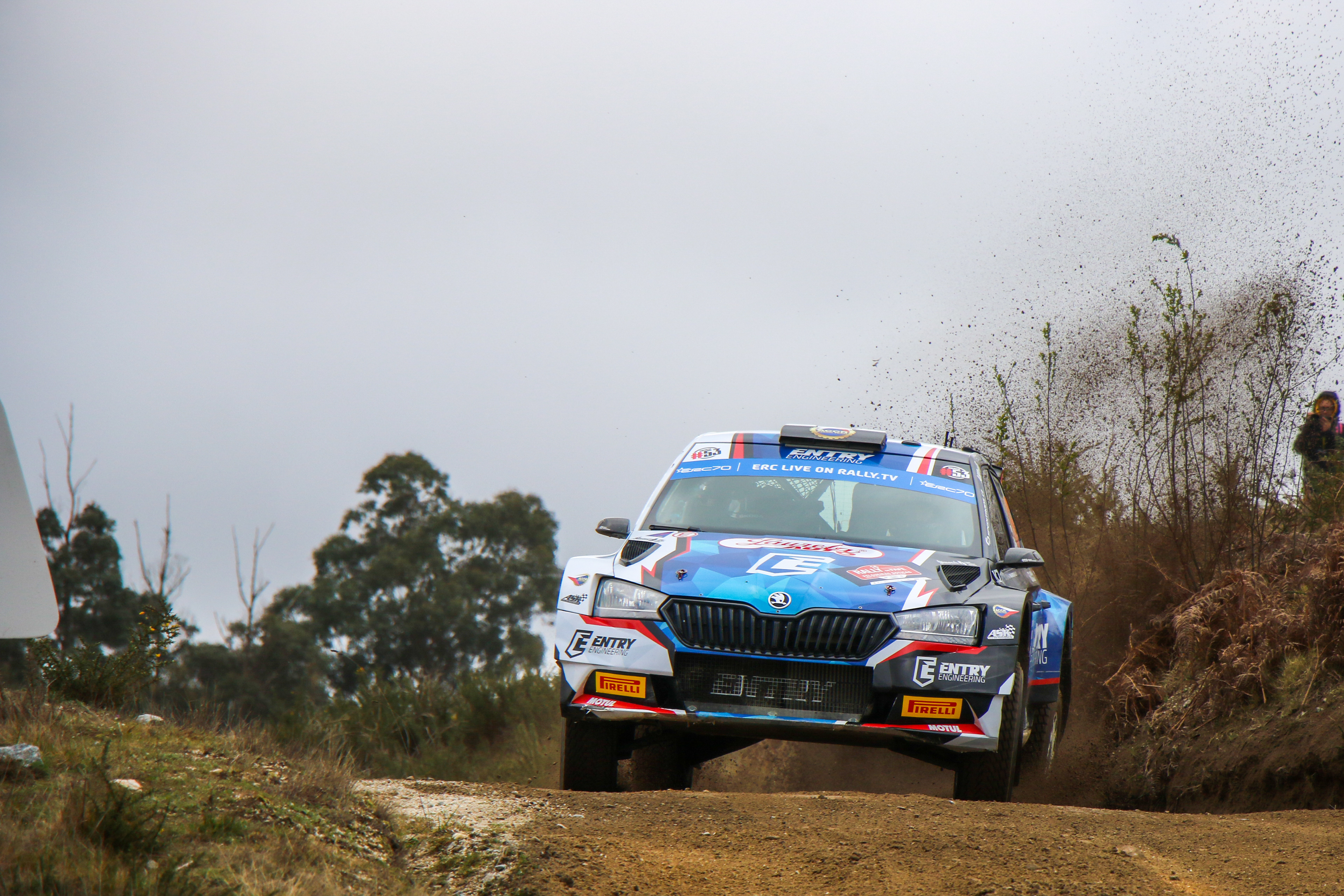 16 - Filip Mares (CZE) / Radovan Bucha (CZE) - ACCR Entry Engineering - Skoda Fabia EVO - ERC Portugal 2023, March 10 2023, Fafe Portugal - Photo Edu Almeida / Zoommotorsport 
