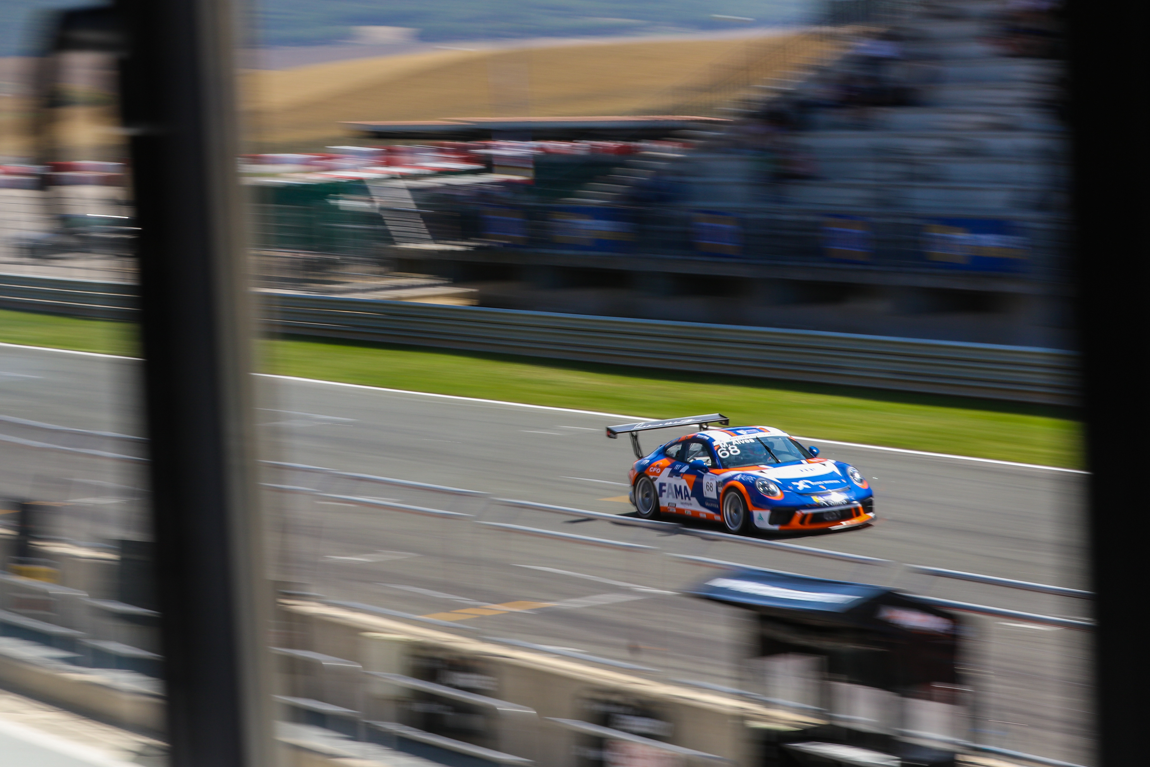68 - Manuel Alves (PRT) - LOB Motorsport -  Porsche 911 GT3 Cup - 991.2 - Porsche Sprint Challenge Iberica - NAPA Racing Weekend 2023, July 24/25 2023, Navarra Spain - Photo Edu Almeida / Zoom Motorsport 