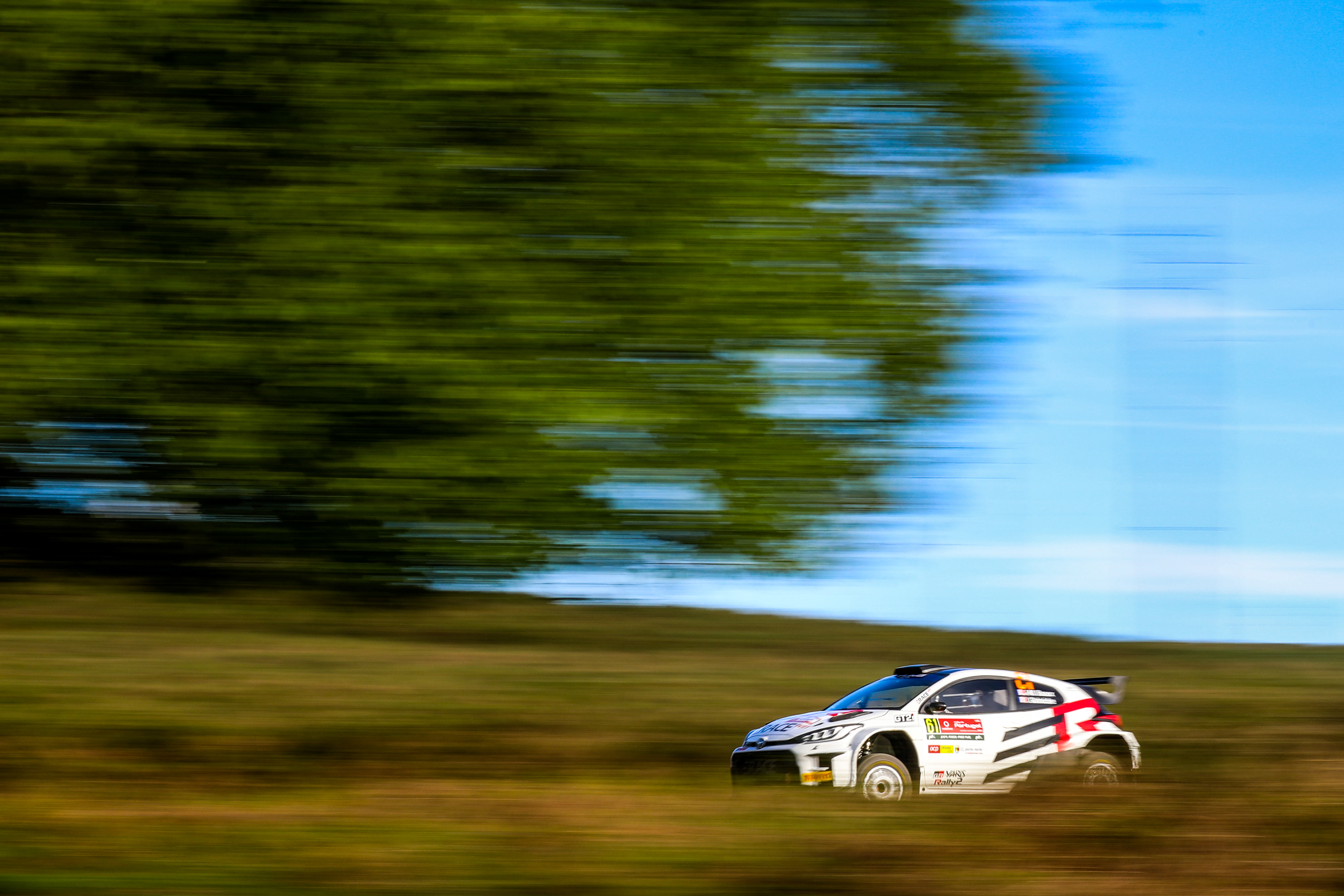 61 - Jean-Michel Raoux (FRA) / Isabelle Galmiche (FRA) - Toyota GR Yaris - WRC Portugal 2024, May 12, Fafe Portugal - Photo Edu Almeida / Zoom Motorsport