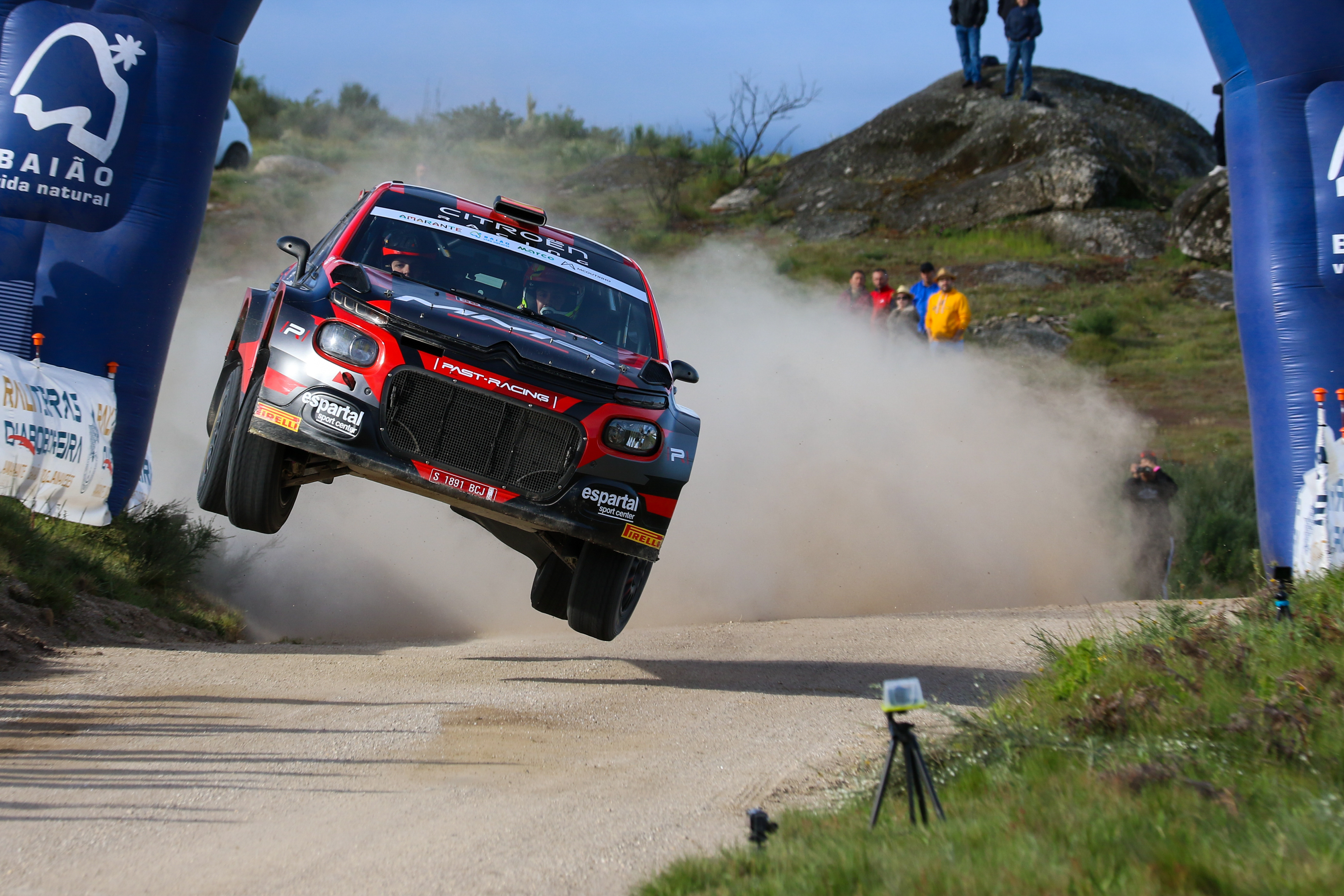 36 - Alejandro Cachón (ESP) / Alejandro Lopes (ESP) - Sports & You - Citroen C3 Rally2 - Rali Terras D’Aboboreira 2023, April 28 2023, Amarante Portugal - Photo Edu Almeida / Zoom Motorsport 
