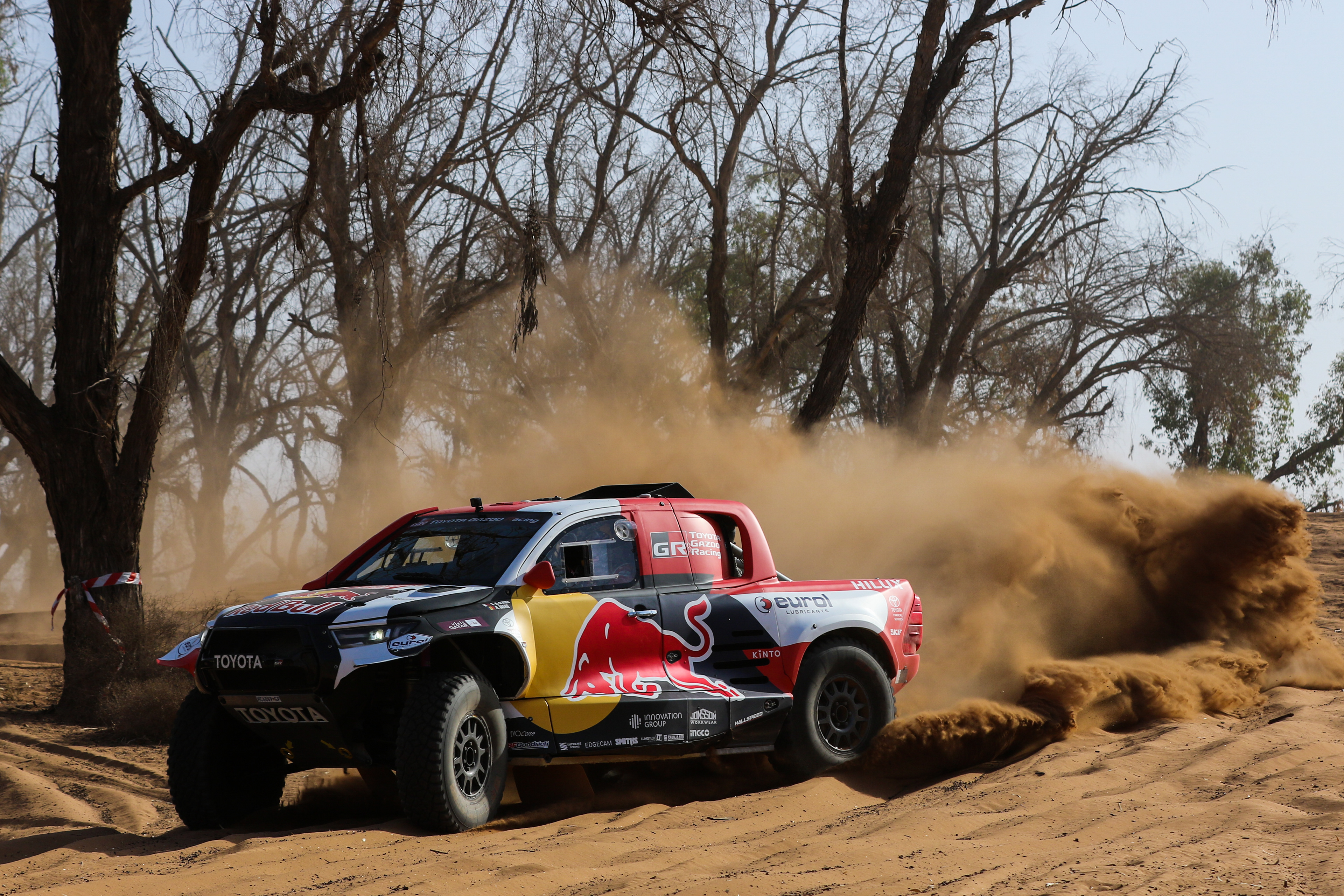 200 - Nasser Al-Attiyah (QAT) / Mathieu Baumel (FRA) - Toyota Gazoo Racing - Toyota GR DKR HILUX - Rallye du Maroc 2023, October 11 2023, Agadir Morocoo - Photo Edu Almeida / Photos Dakar