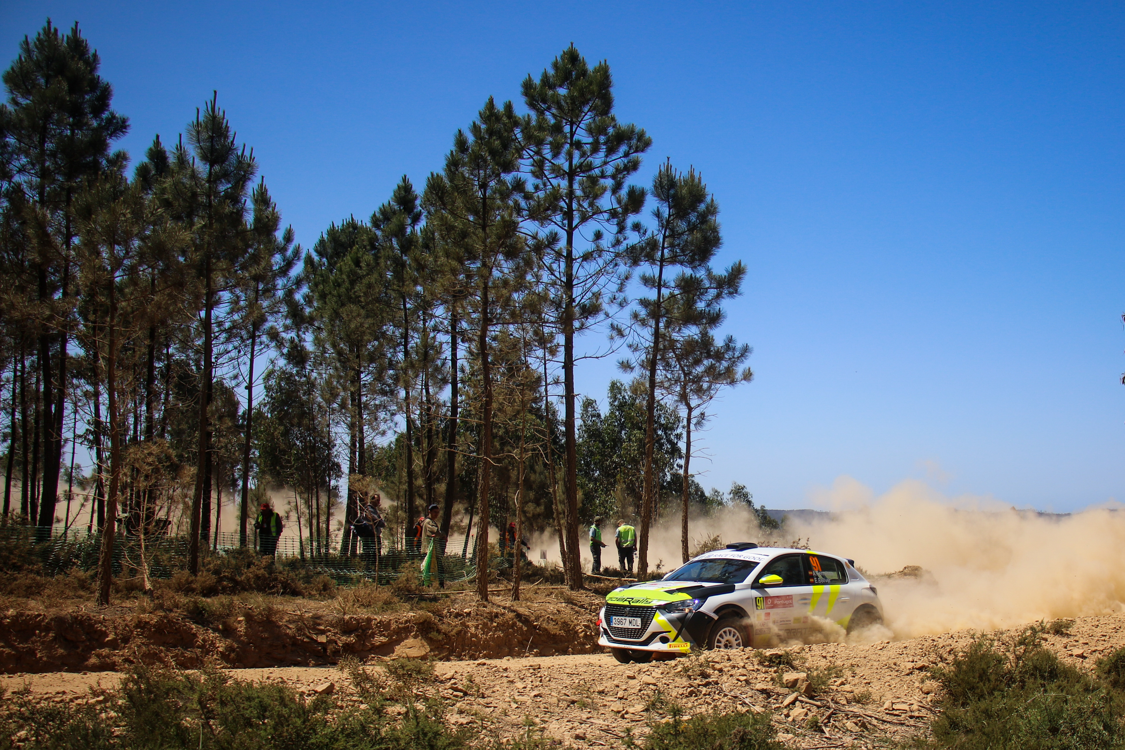 91 - Adria Serratosa (ESP) / Eric Bellver (ESP) - Escuderia Baix Emporda - Peugeot 208 Rally4 - WRC Portugal 2023, May 11 2023, Baltar Portugal - Photo Edu Almeida / Zoom Motorsport 