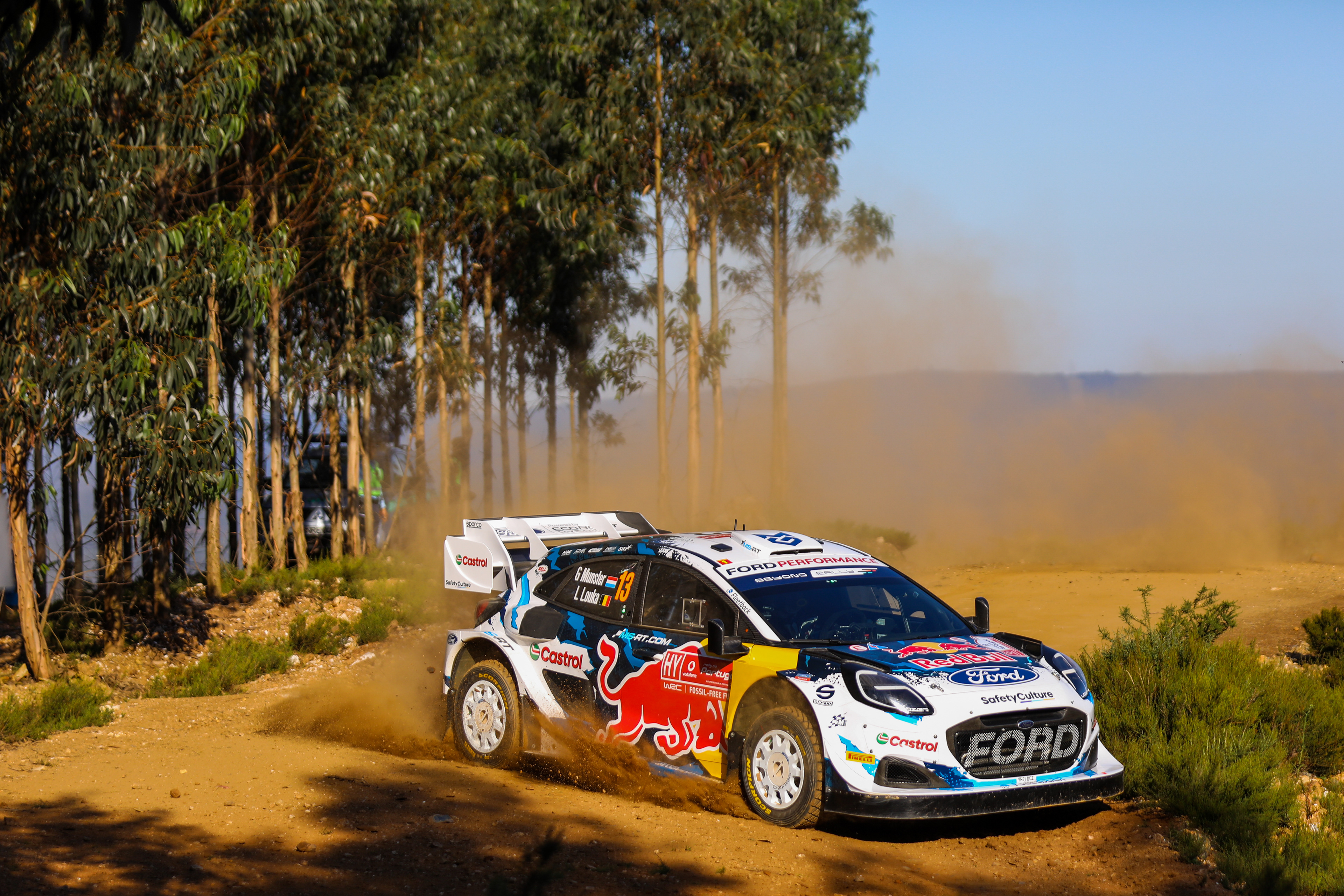 13 - Gregoire Munster (LUX) / Louis Louka (BEL) - M-SPORT Ford World Rally Team - Ford Puma Rally1 Hybrid - WRC Portugal 2024, May 12, Mortagua Portugal - Photo Edu Almeida / Zoom Motorsport 
