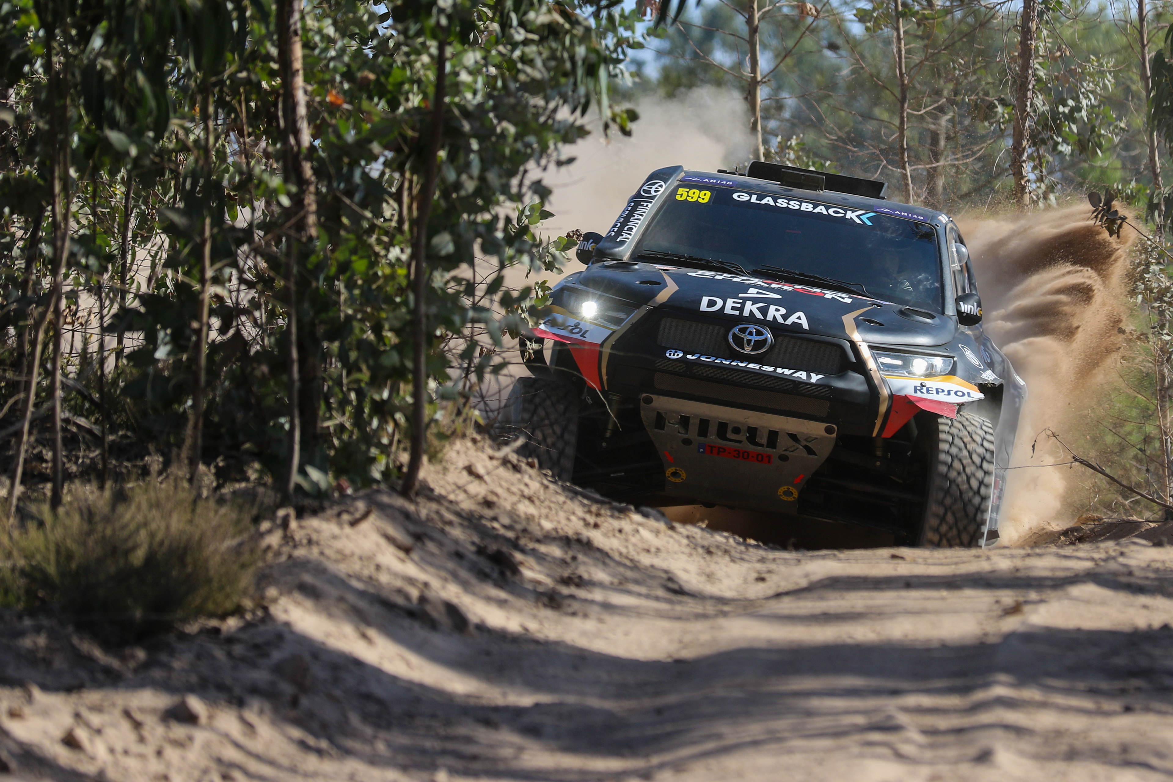 599 - João Ramos (PRT) / Jorge Carvalho (PRT) - Toyota Hillux - Baja TT do Oeste 2023, October 7 2023, Torres Vedras - Photo Edu Almeida / Zoommotorsport 
