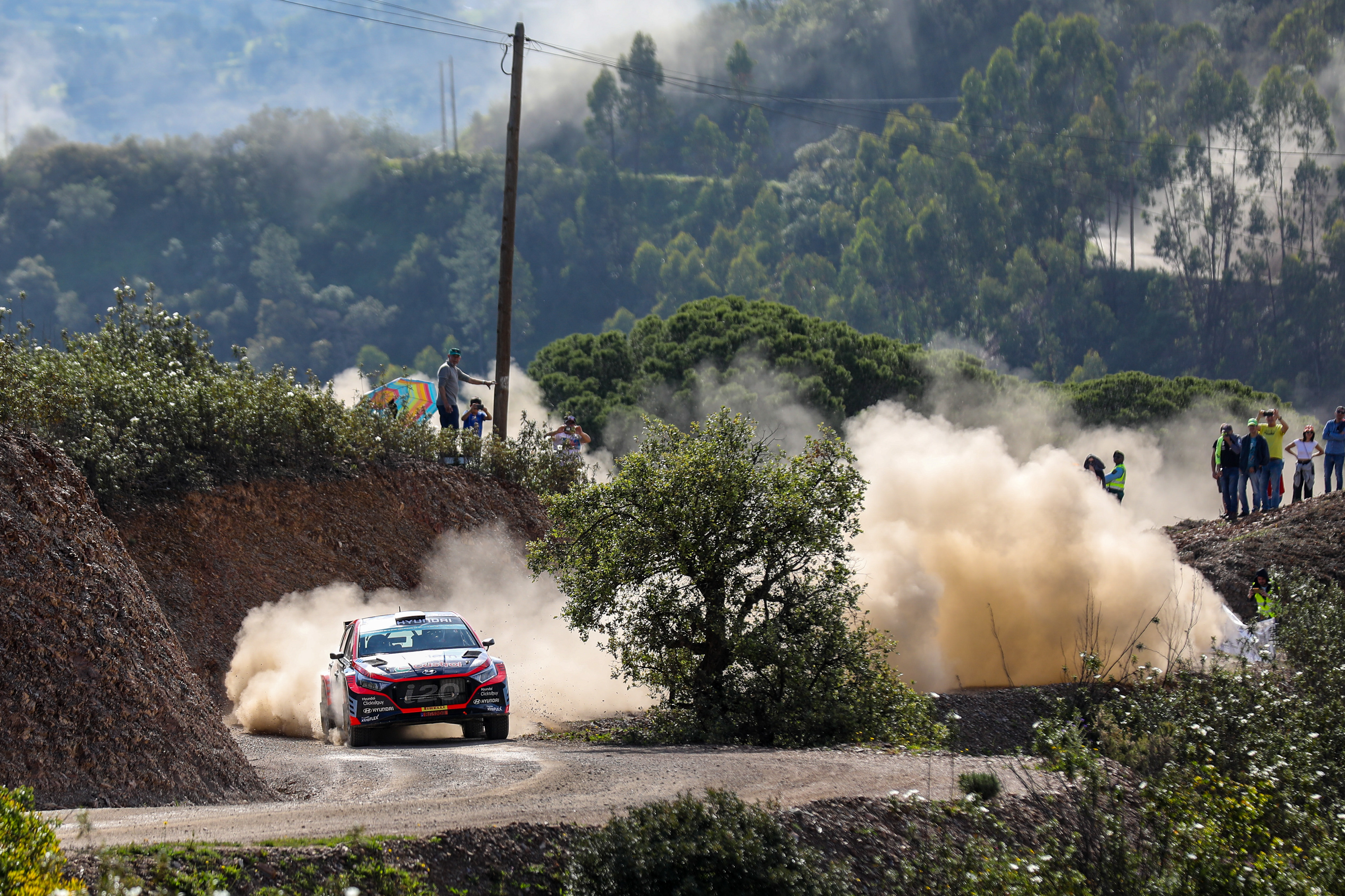 21 - Kris Meeke (GBR) / James Fulton (IRL) - Team Hyundai Portugal - Hyundai i20N Rally2 - Rallye Casinos do Algarve 2024, March 14, Algarve Portugal - Photo Edu Almeida / Zoom Motorsport