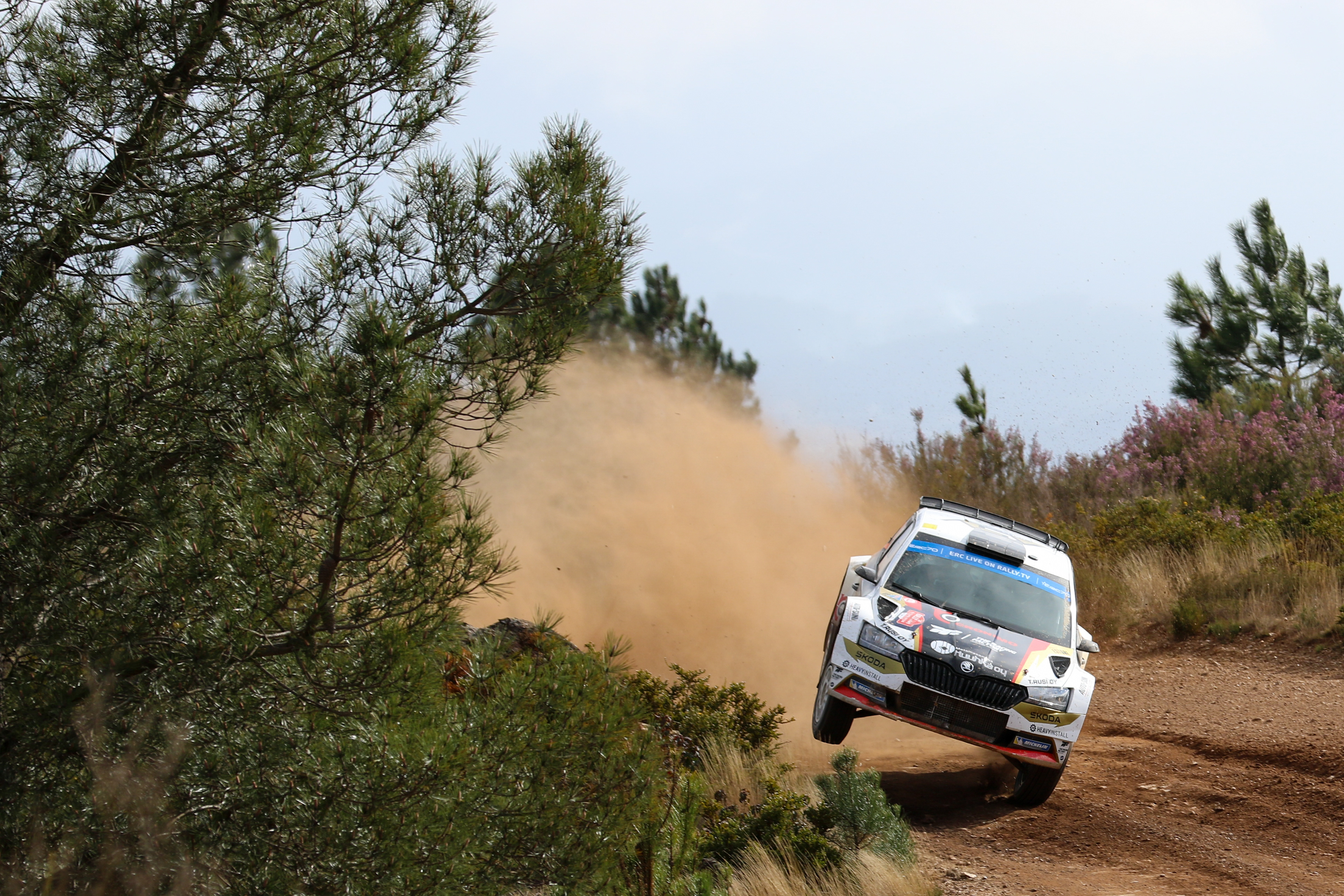 38 - Mikko Heikkila (FIN) / Samu Vaaleri (FIN) - Skoda Fabia EVO - ERC Portugal 2023, March 10 2023, Fafe Portugal - Photo Edu Almeida / Zoommotorsport 