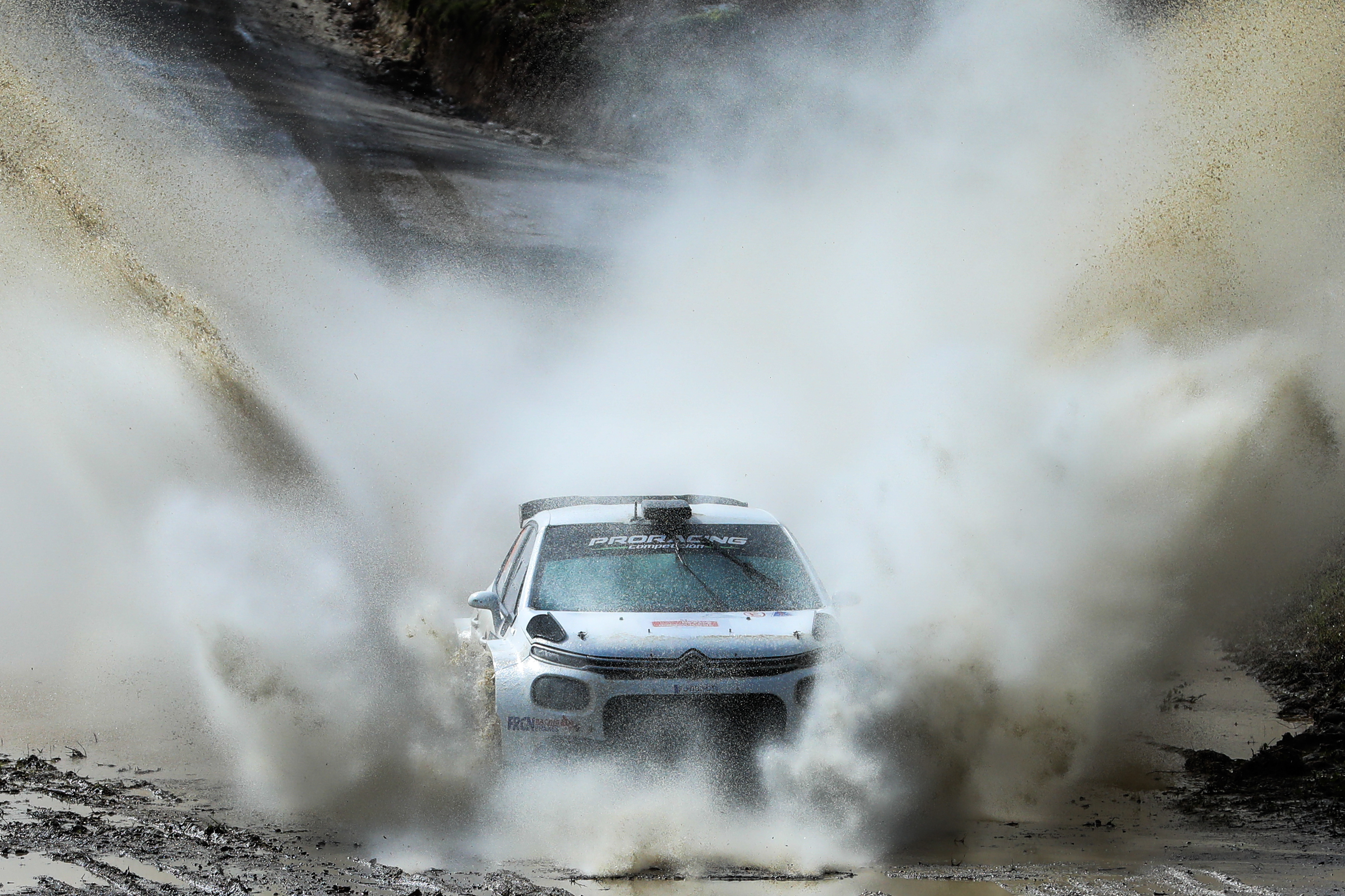 51 - Sebastian Franco Contreras (BOL) / Marcelo Der Ohannesian (ITA) - Citroen C3 Rally2 - Rally Serras de Fafe e Felgueiras 2024, February 23 2024, Fafe Portugal - Photo Edu Almeida / Zoom Motorsport