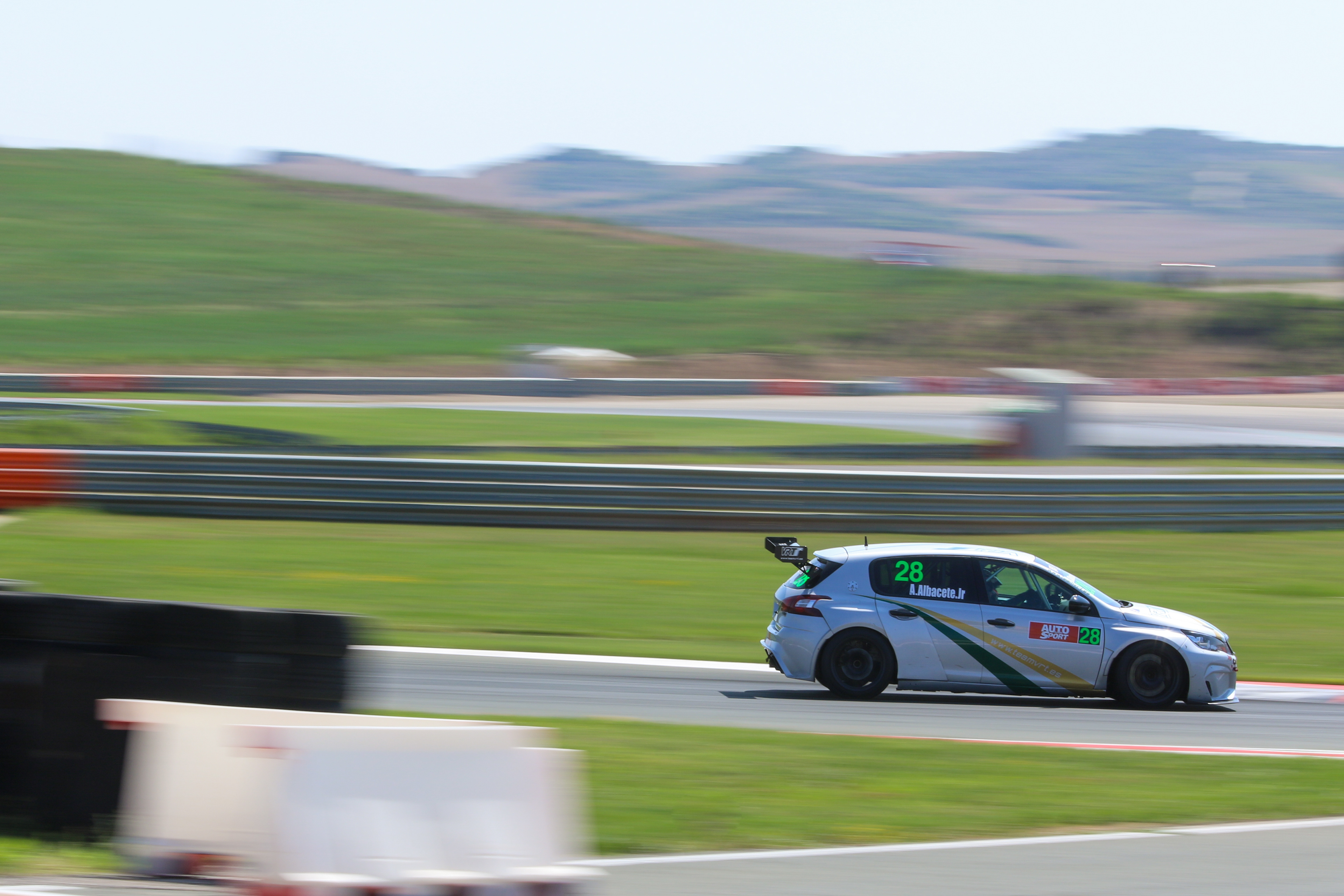 28 - Antonio Albacete Polo (ESP) - Motor Club Sabadell - Peugeot 308 Racing Cup - TCR SPAIN - NAPA Racing Weekend 2023, July 24/25 2023, Navarra Spain - Photo Edu Almeida / Zoom Motorsport