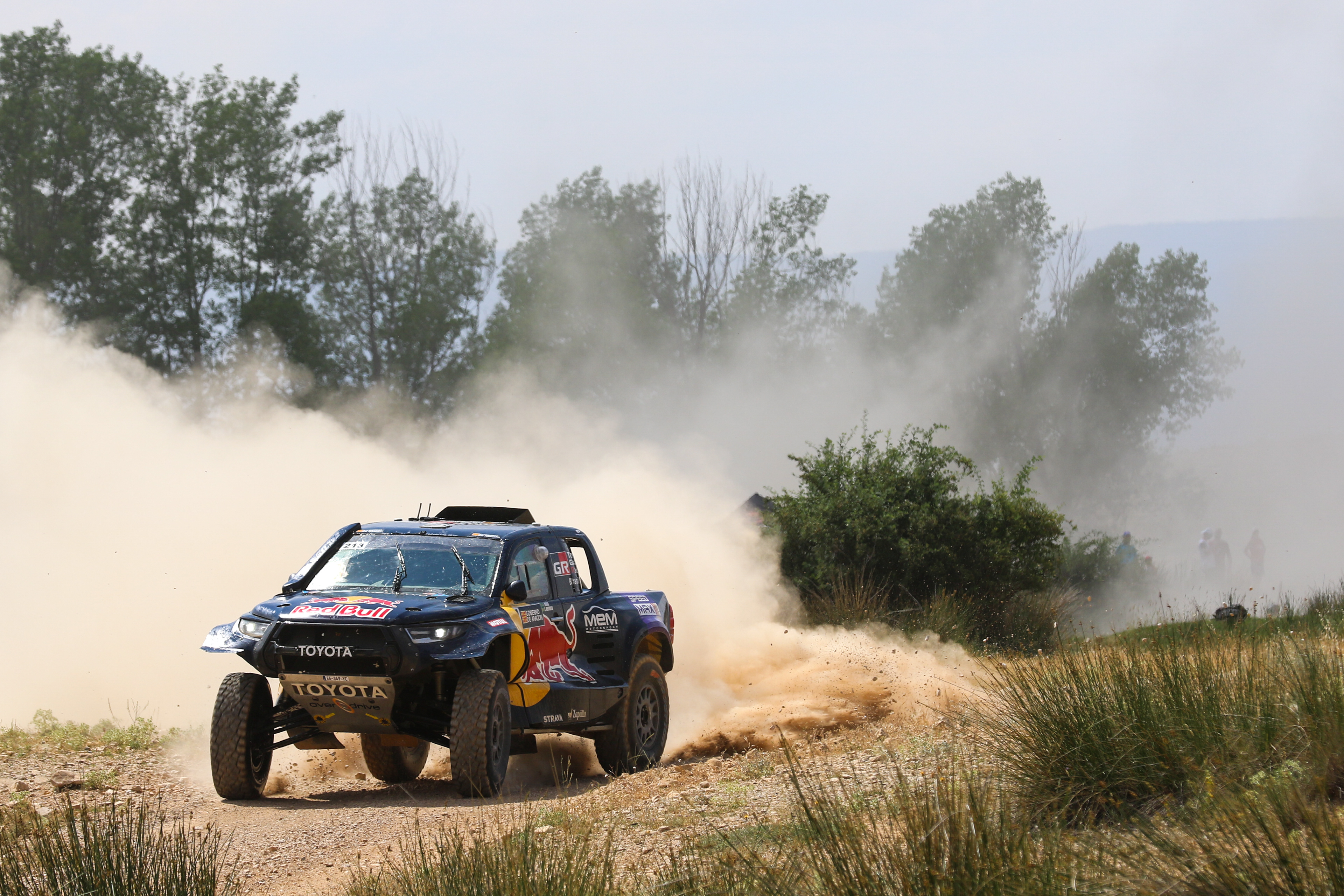 213 - Lucas Moraes (BRA) / Kaique Bentivoglio (BRA) - Overdrive Racing - Toyota Hilux Overdrive - Baja Aragon 2023, July 20 2023, Teruel Spain - Photo Edu Almeida / Photos Dakar