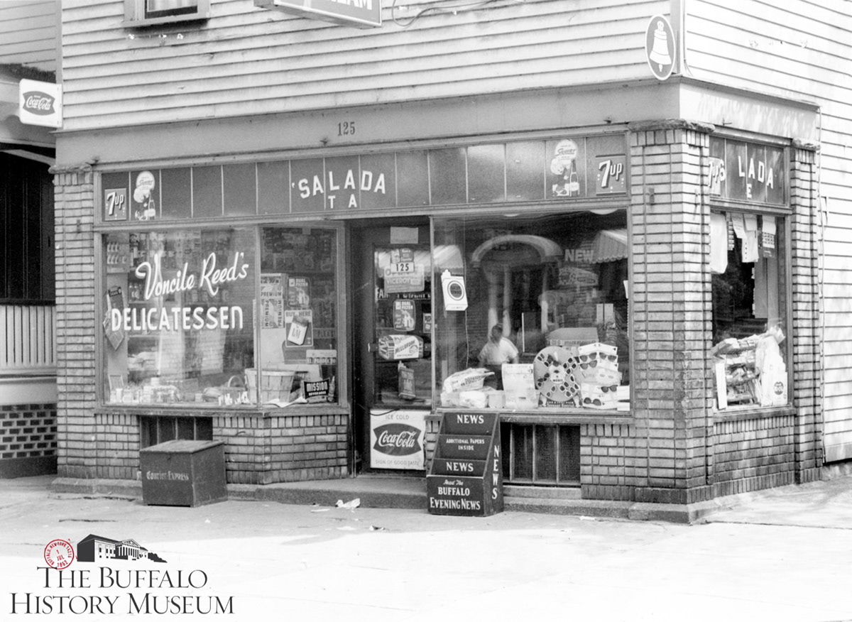 Photography of Buffalo, NY vintage storefronts