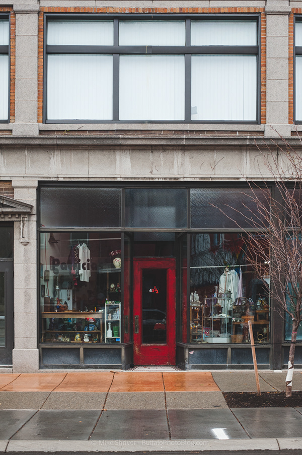 Photography of Buffalo, NY vintage storefronts