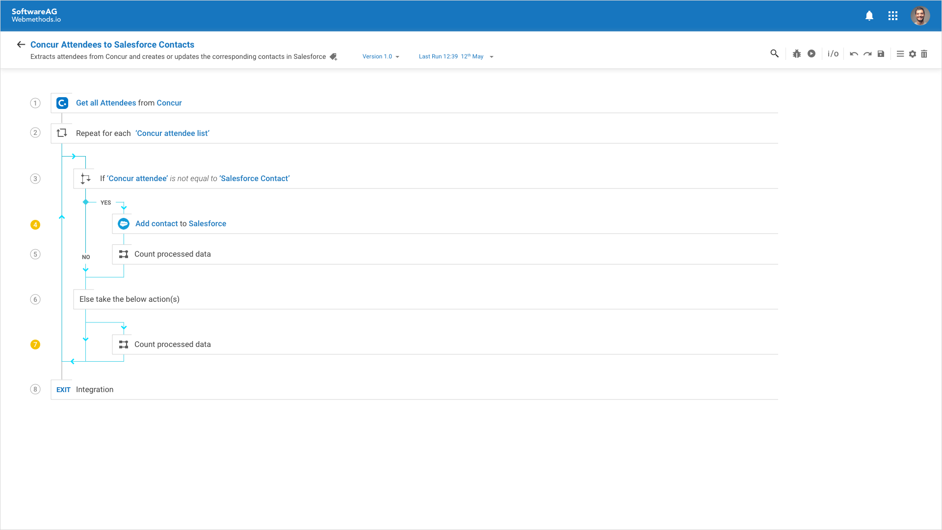 Adding breakpoints at the step level before debugging