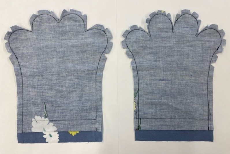 Left: Outer Paw Right: Inner Paw