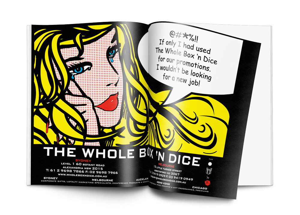 AdNews Double page spread