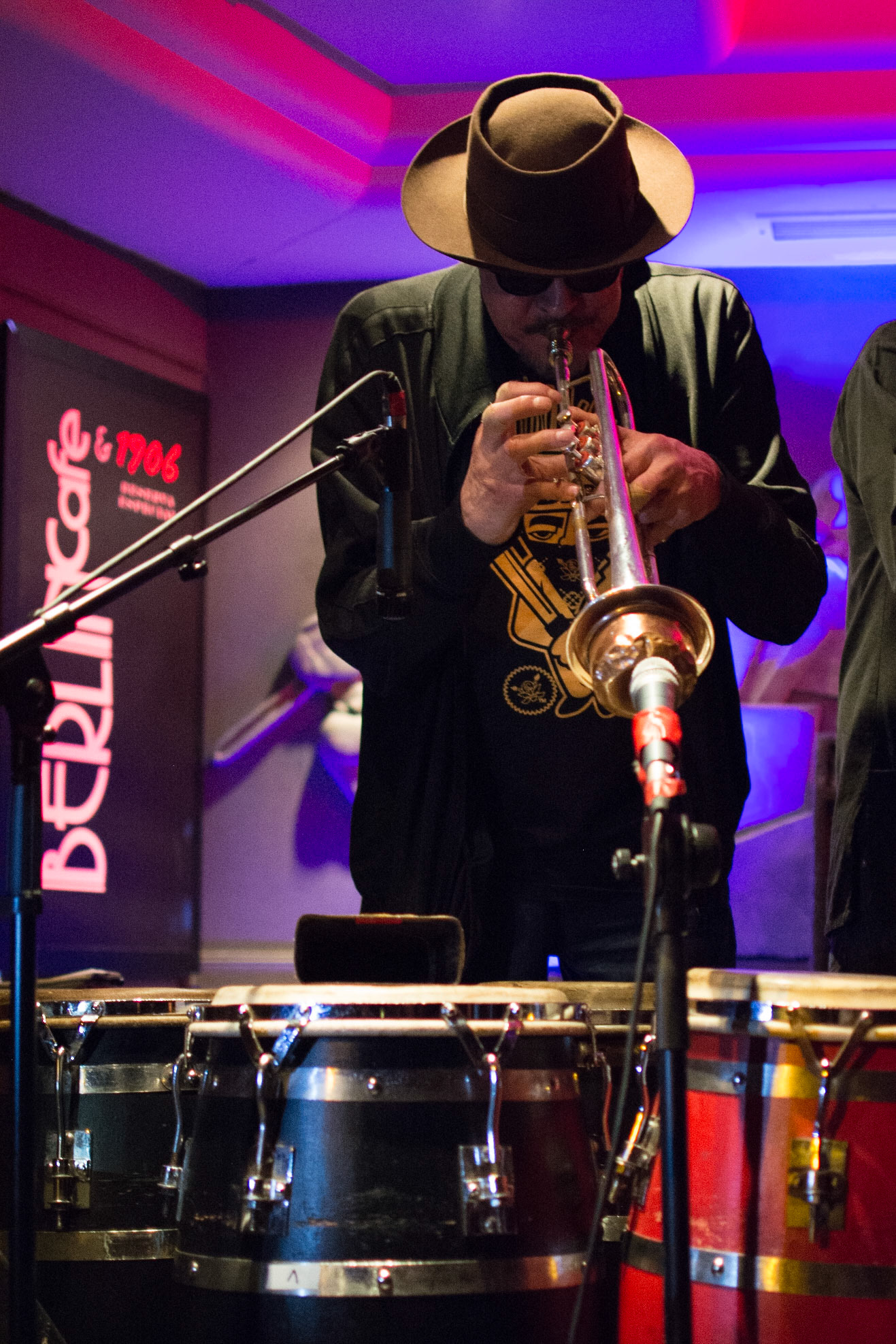 Jerry Gonzalez at Cafe Berlín (Madrid)