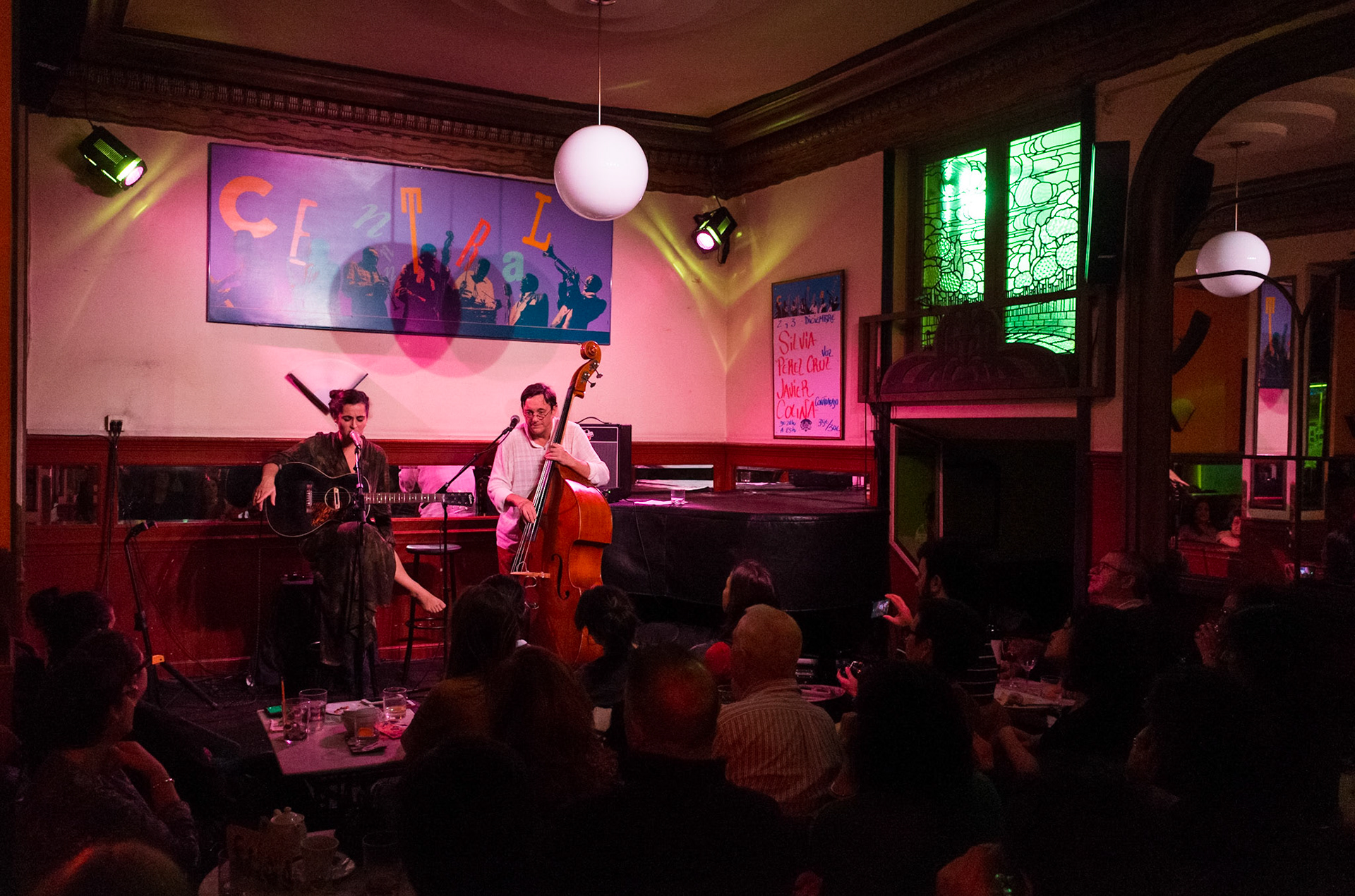 Silvia Perez Cruz and Javier Colina at Cafe Central (Madrid)